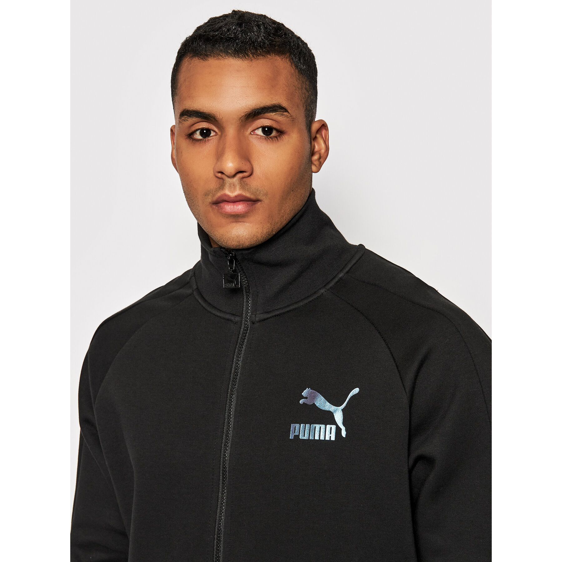 Puma Суитшърт Iconic T7 Track 530745 Черен Regular Fit - Pepit.bg