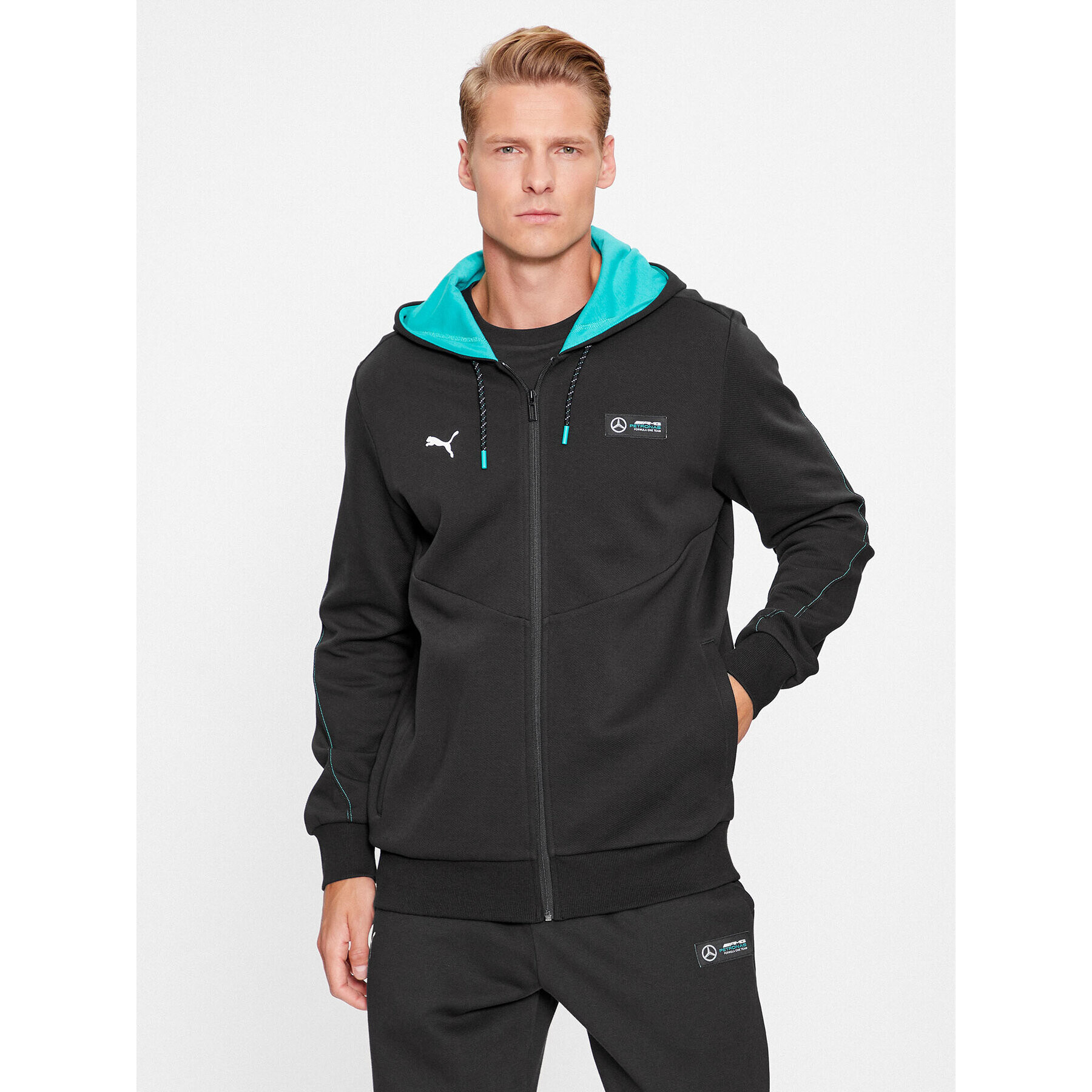 Puma Суитшърт Mapf1 621147 Черен Regular Fit - Pepit.bg