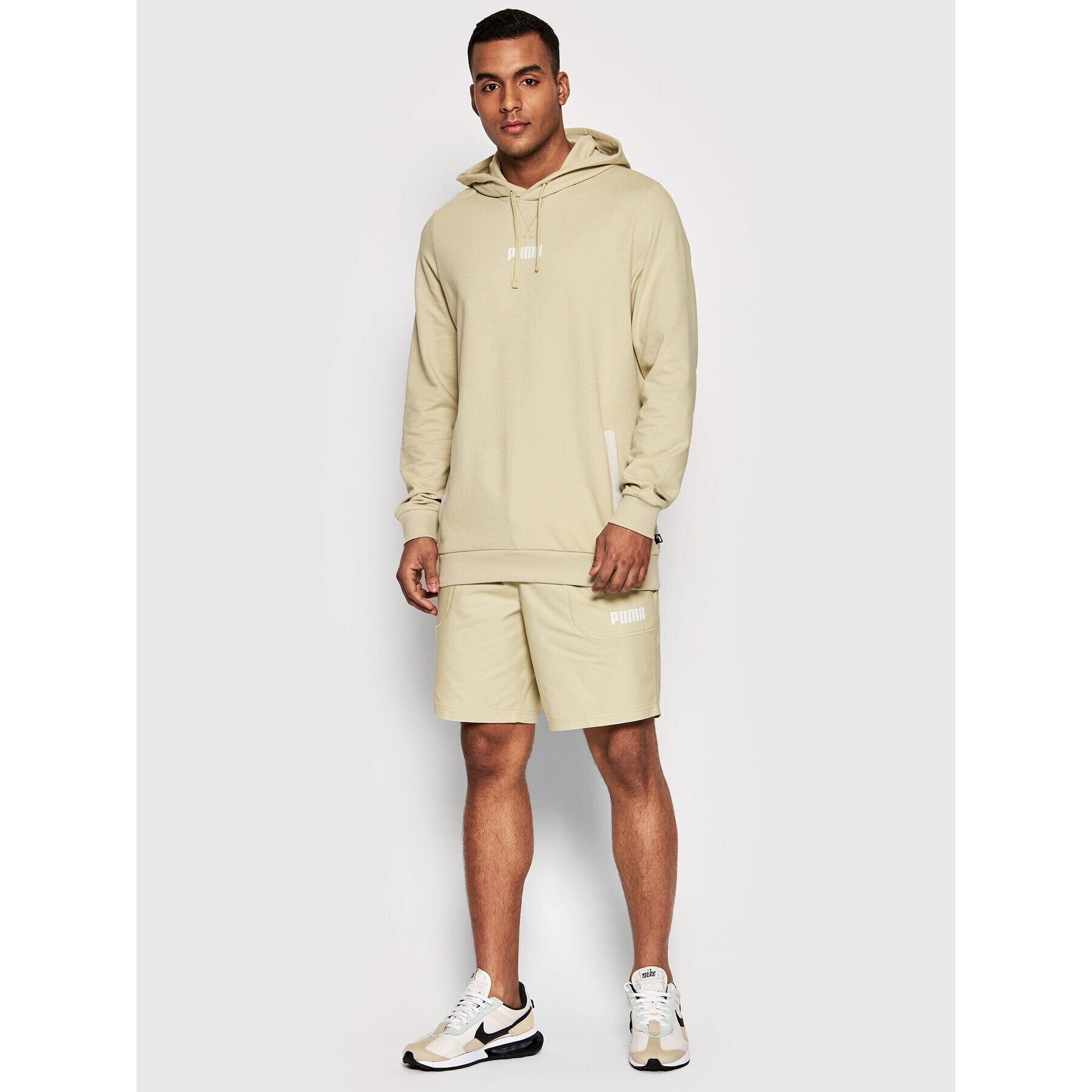 Puma Суитшърт Modern Basics 847410 Бежов Regular Fit - Pepit.bg