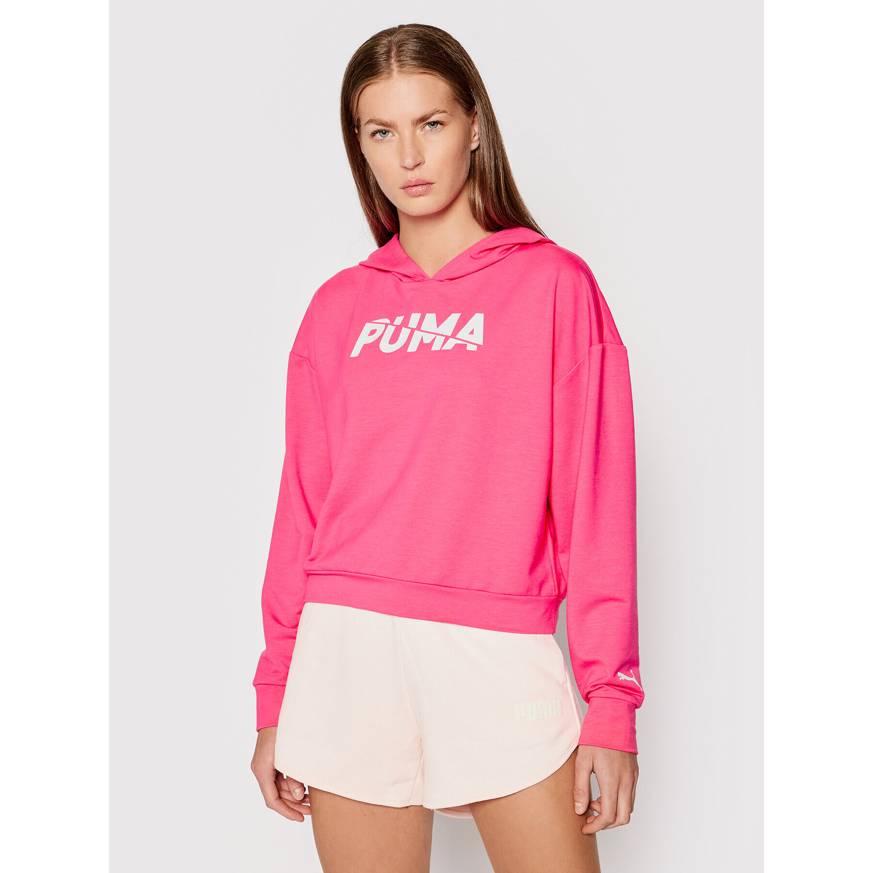 Puma Суитшърт Modern Sports 583540 Розов Relaxed Fit - Pepit.bg