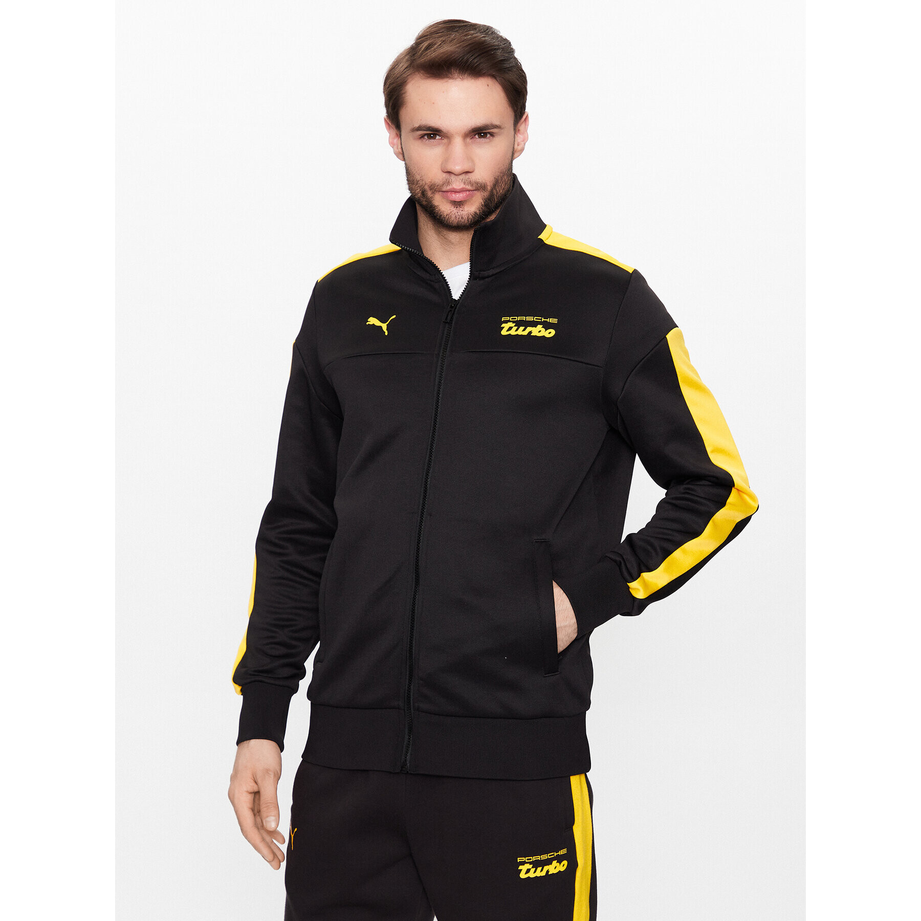 Puma Суитшърт Mt7 Track 538228 Черен Regular Fit - Pepit.bg