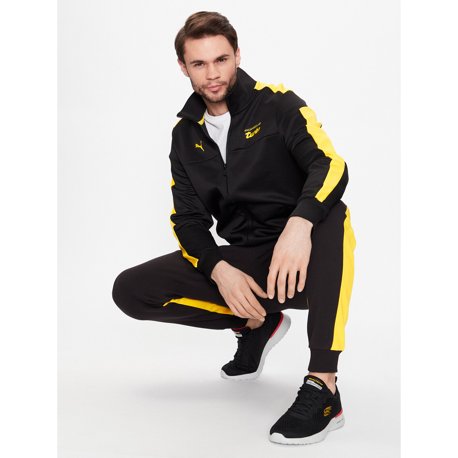 Puma Суитшърт Mt7 Track 538228 Черен Regular Fit - Pepit.bg