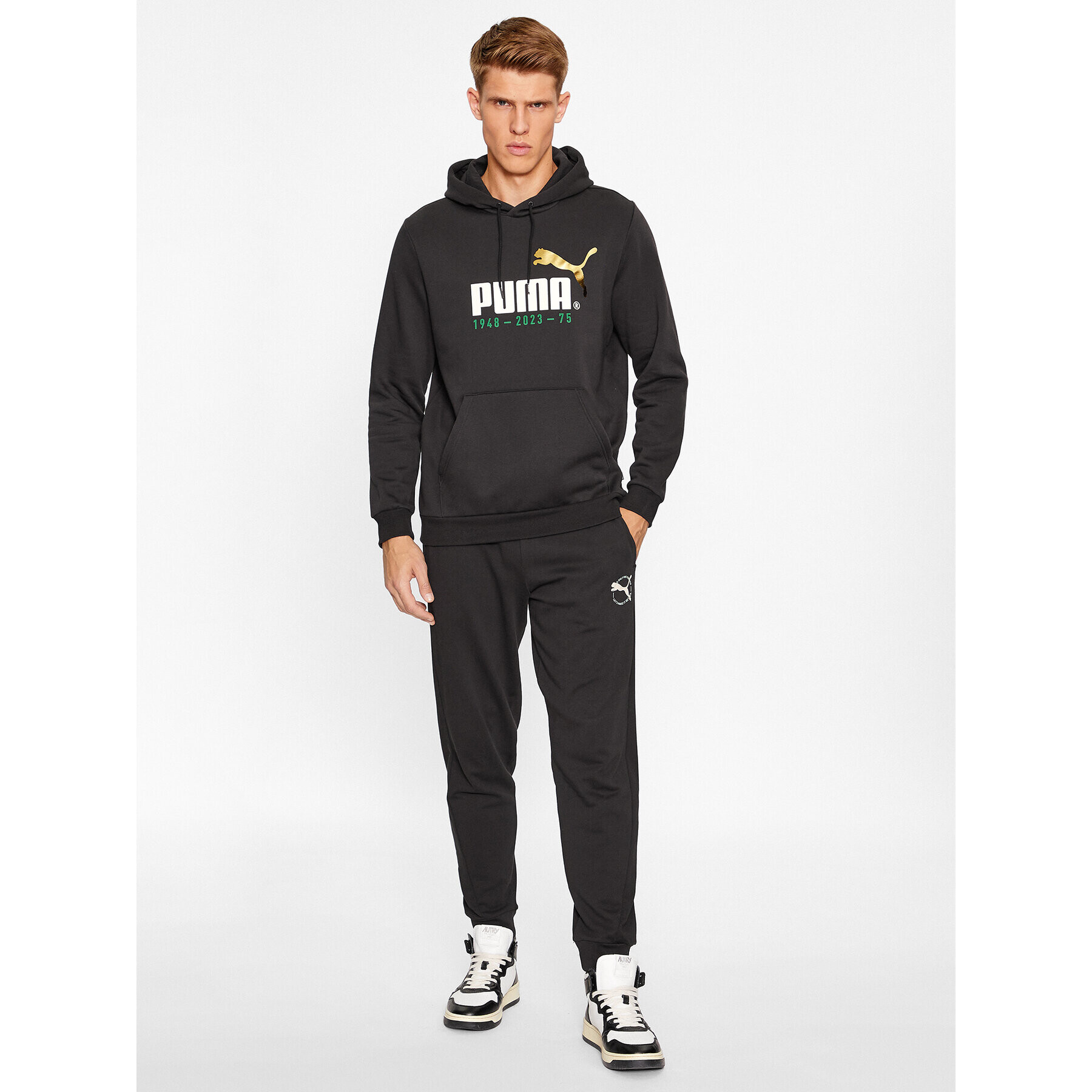 Puma Суитшърт No. 1 Logo Celebration 676021 Черен Regular Fit - Pepit.bg