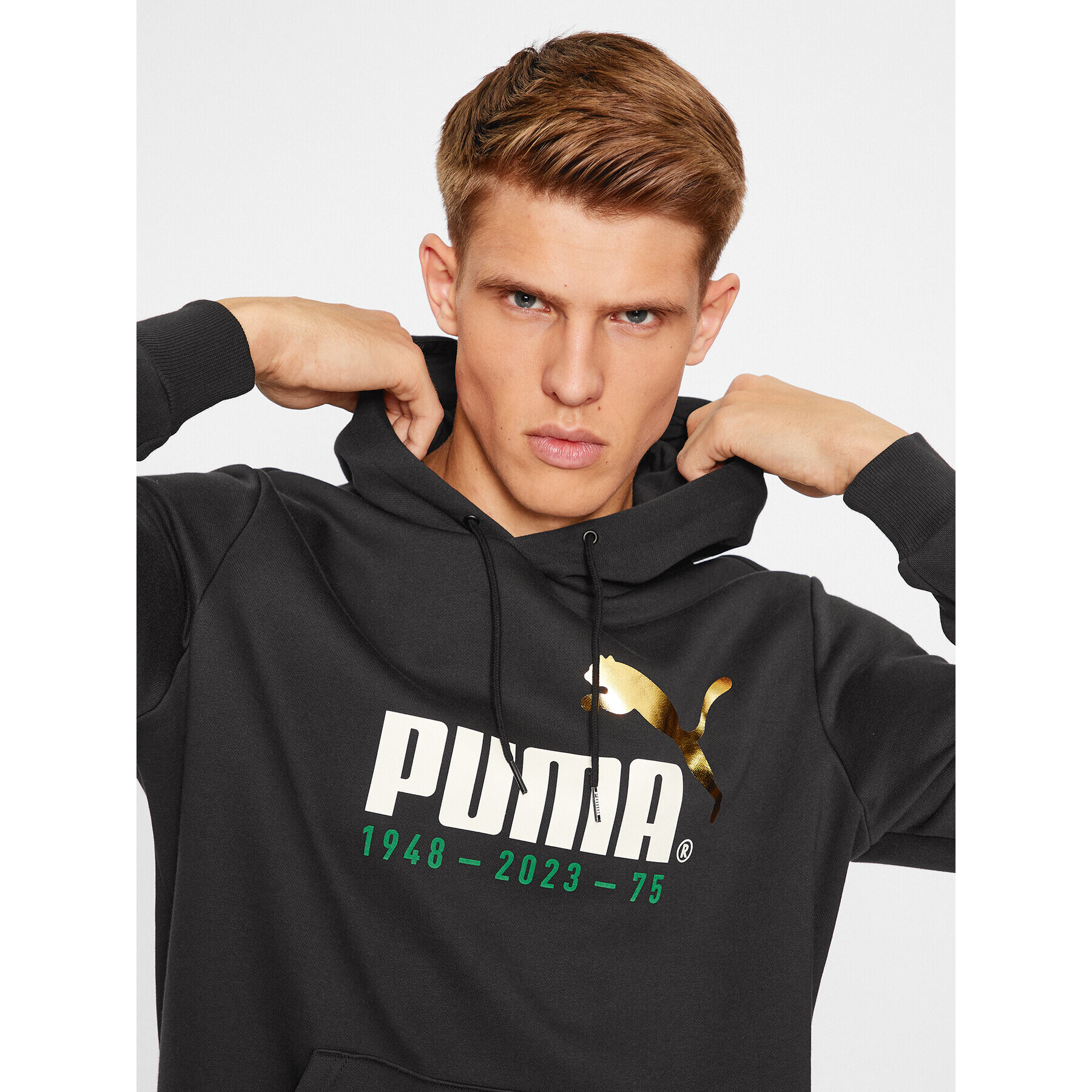 Puma Суитшърт No. 1 Logo Celebration 676021 Черен Regular Fit - Pepit.bg