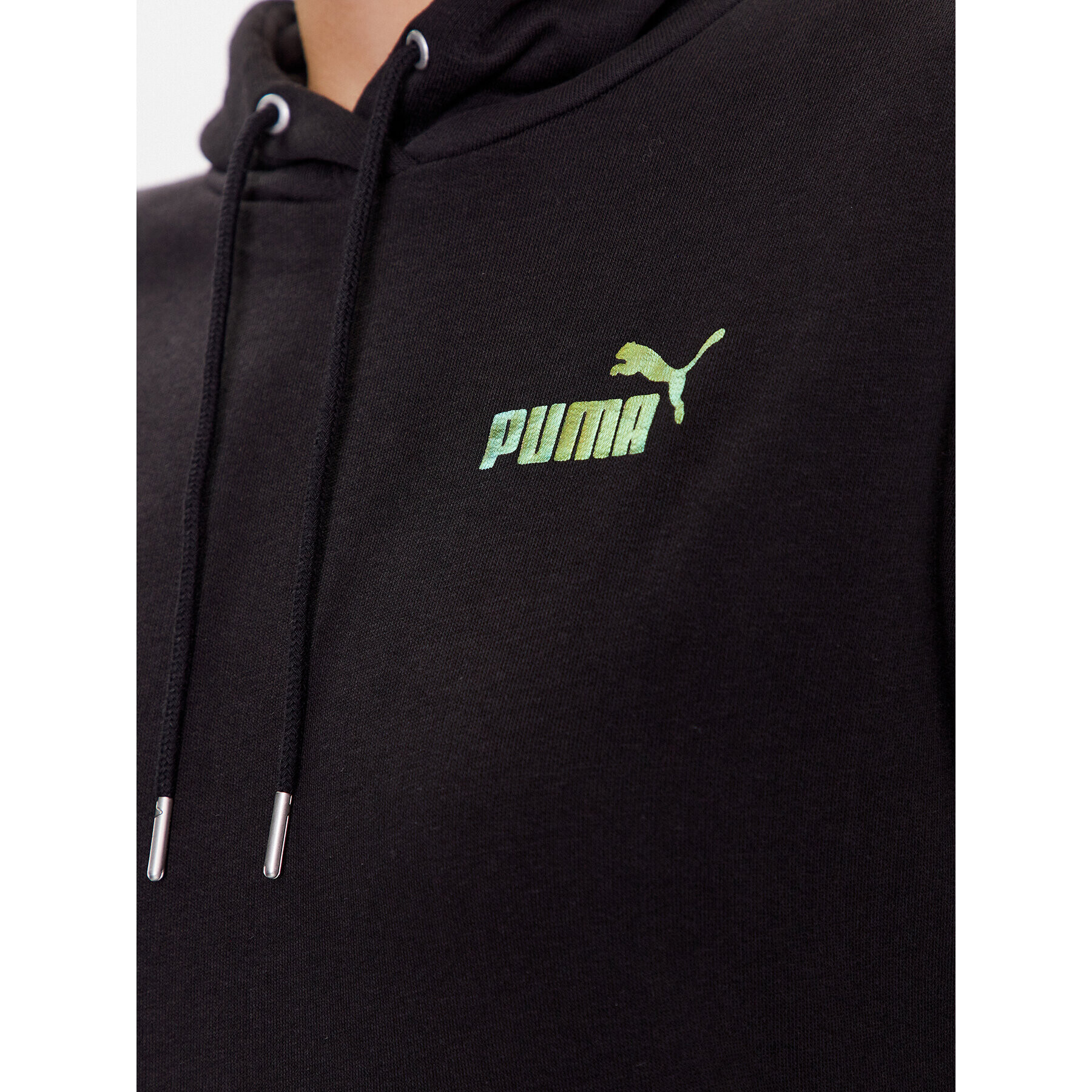 Puma Суитшърт Nova Shine 674446 Черен Regular Fit - Pepit.bg