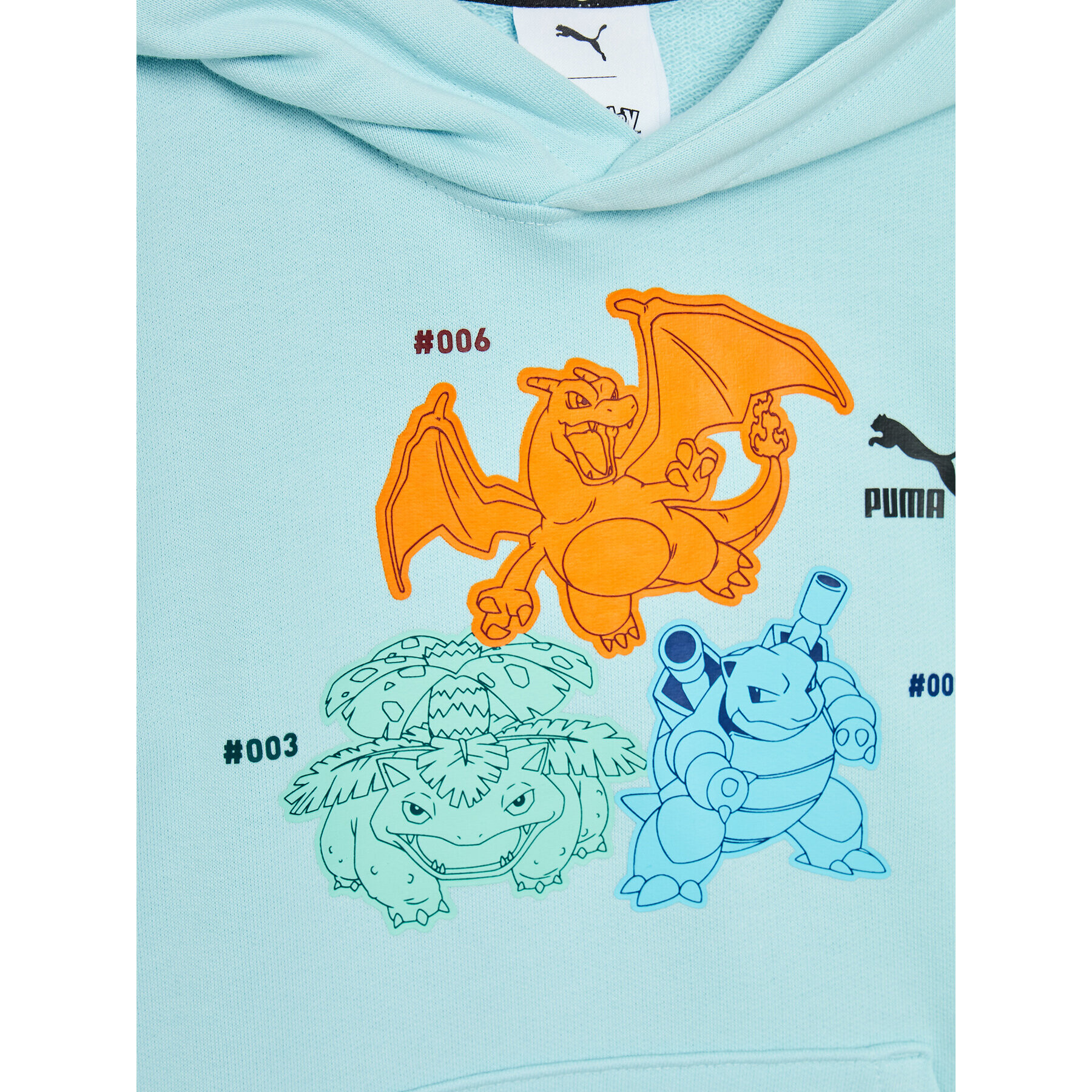 Puma Суитшърт Pokemon 536431 Син Regular Fit - Pepit.bg