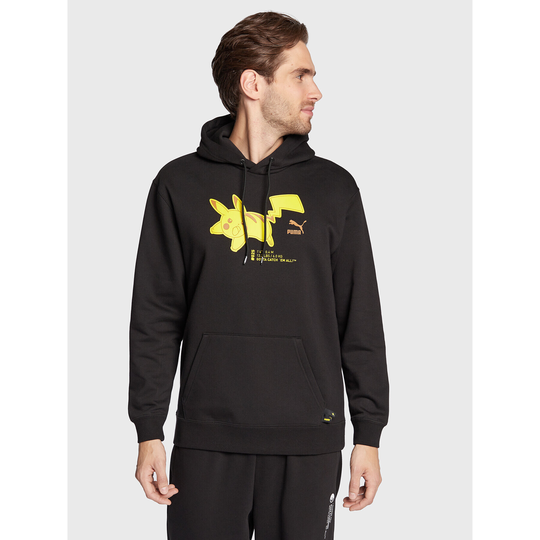 Puma Суитшърт Pokemon 536549 Черен Regular Fit - Pepit.bg