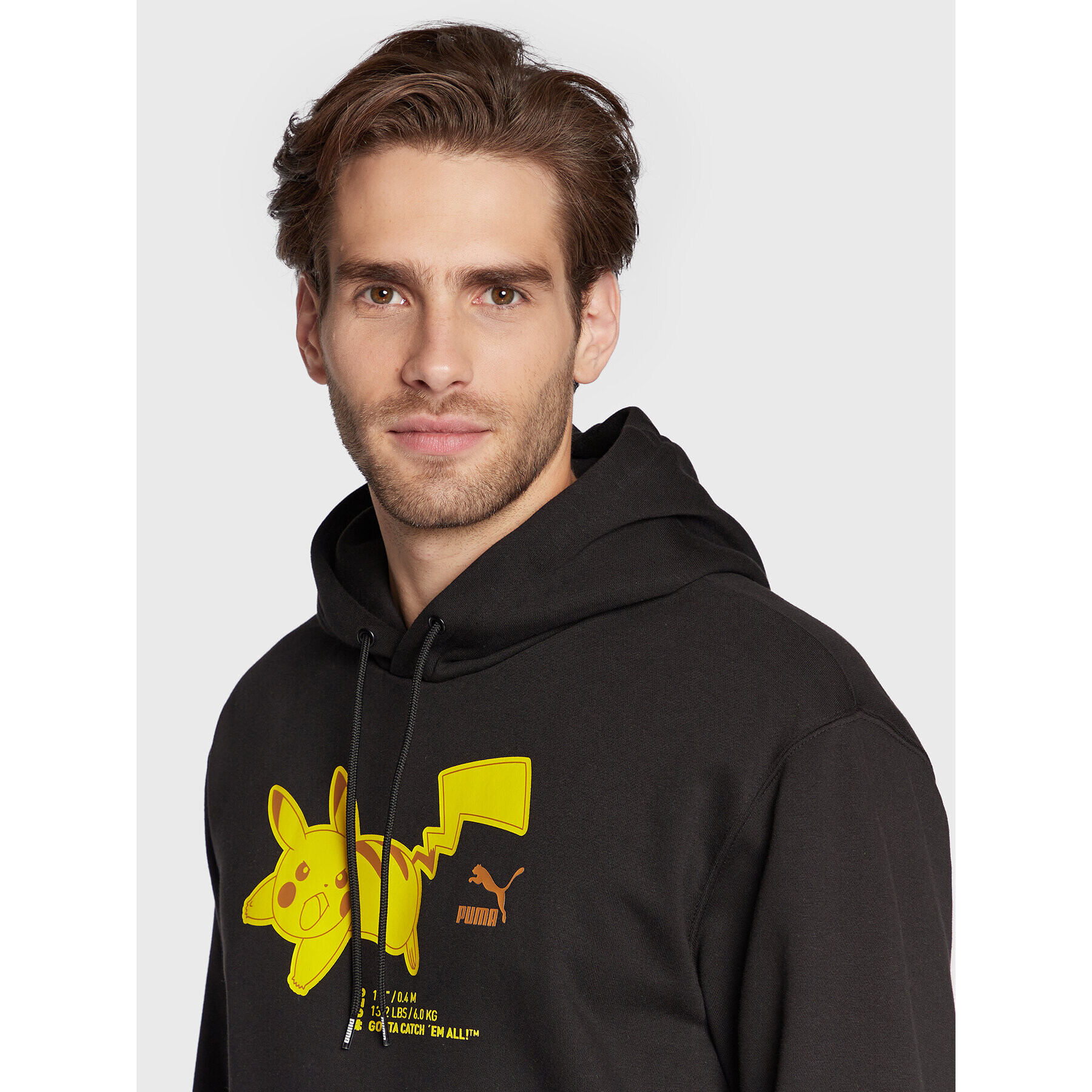 Puma Суитшърт Pokemon 536549 Черен Regular Fit - Pepit.bg