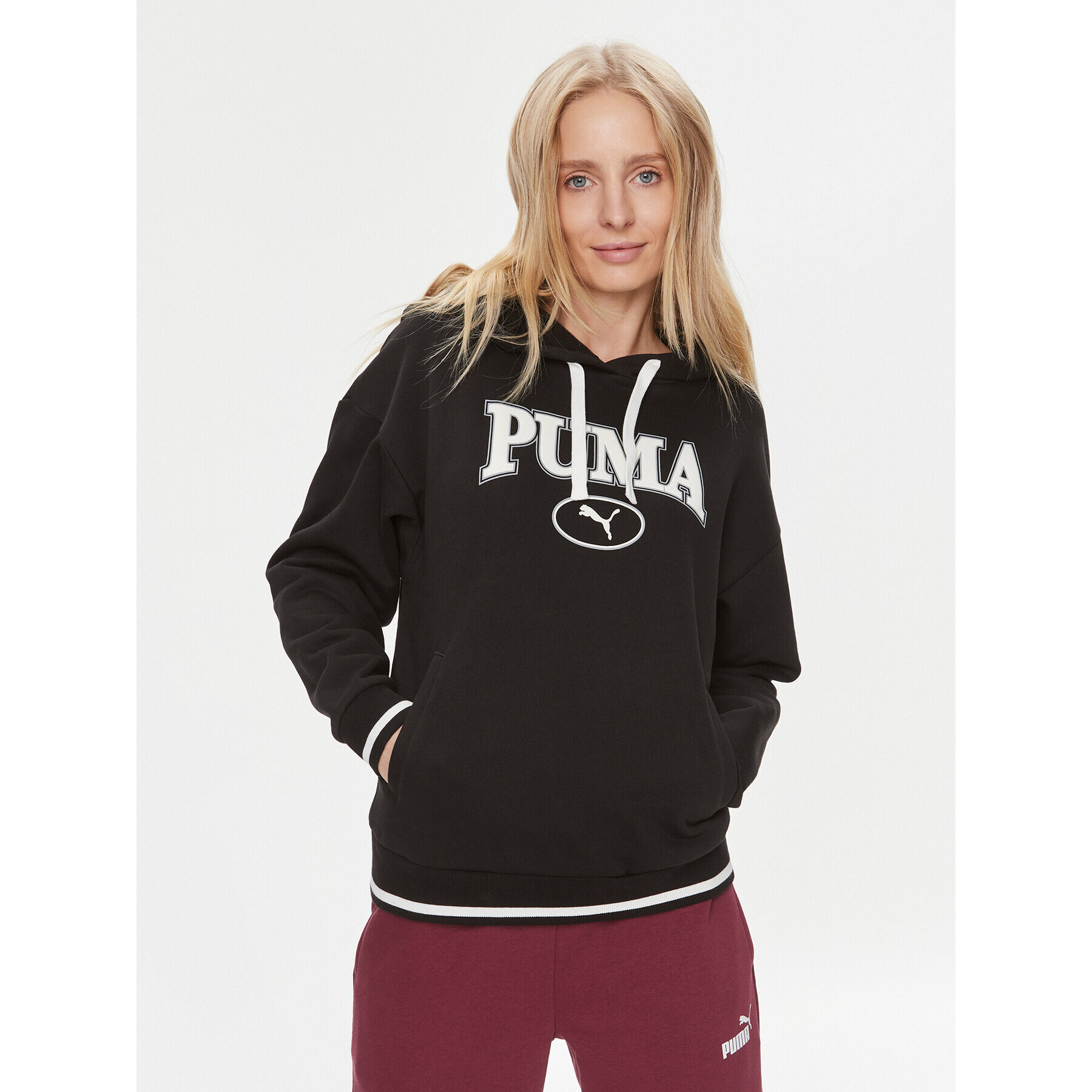 Puma Суитшърт Squad 621489 Черен Regular Fit - Pepit.bg