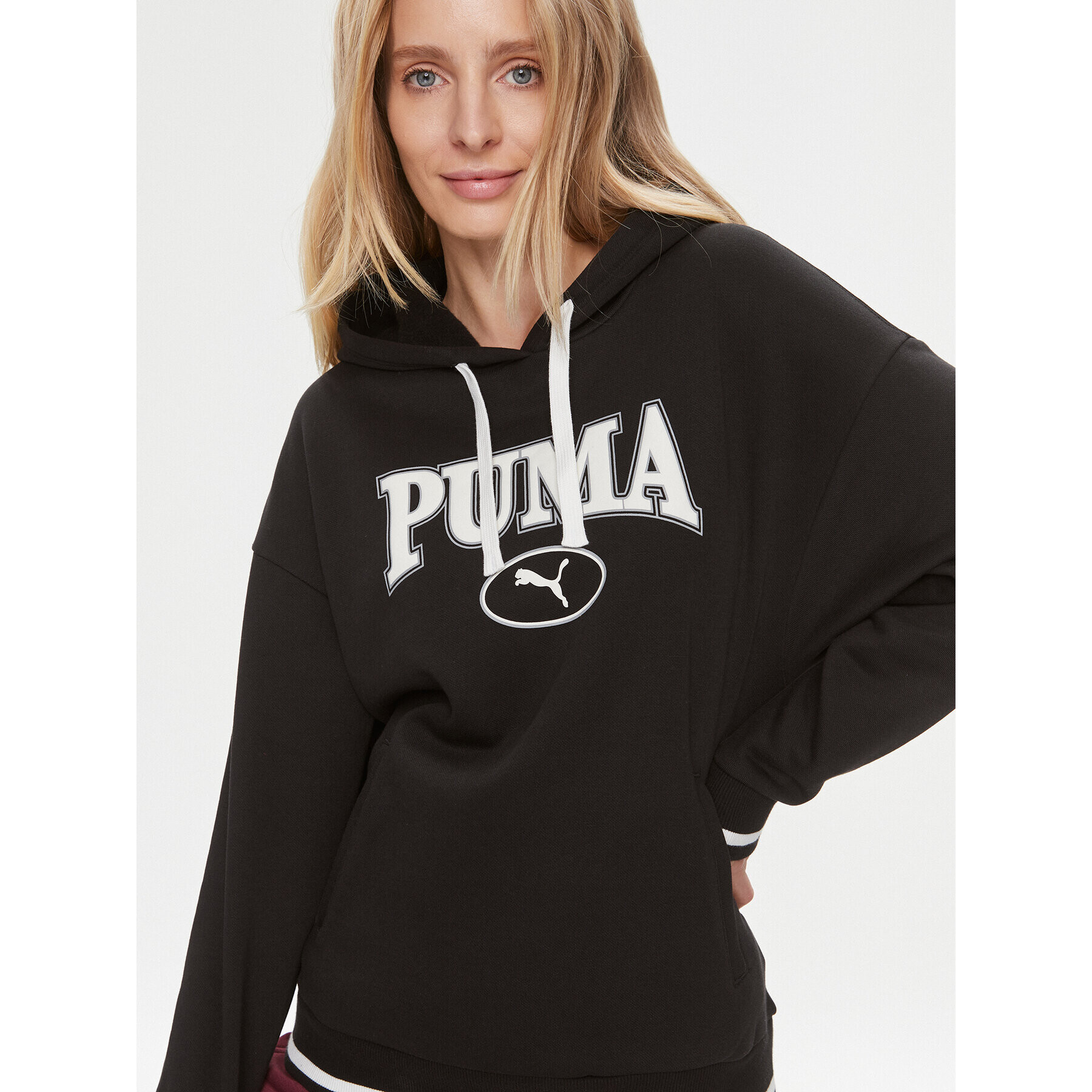 Puma Суитшърт Squad 621489 Черен Regular Fit - Pepit.bg