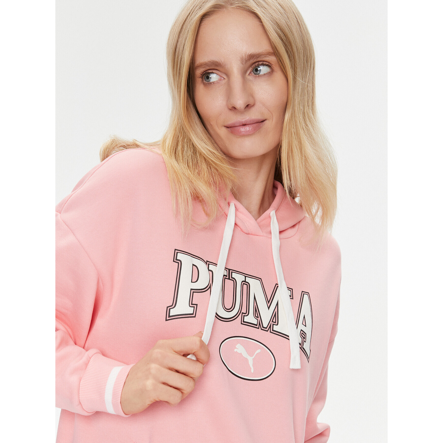 Puma Суитшърт Squad 621489 Розов Regular Fit - Pepit.bg