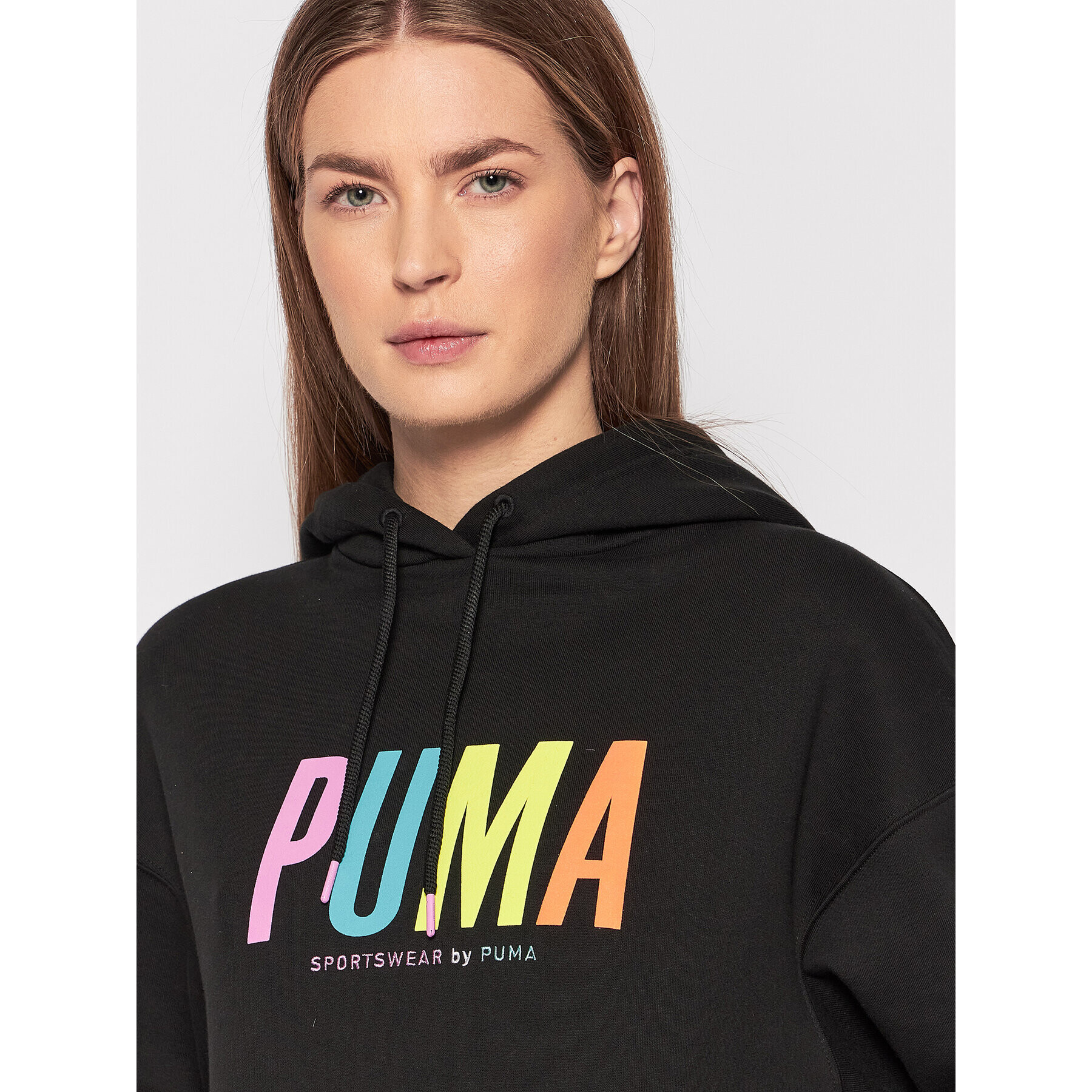 Puma Суитшърт SWXp Graphic 533564 Черен Regular Fit - Pepit.bg