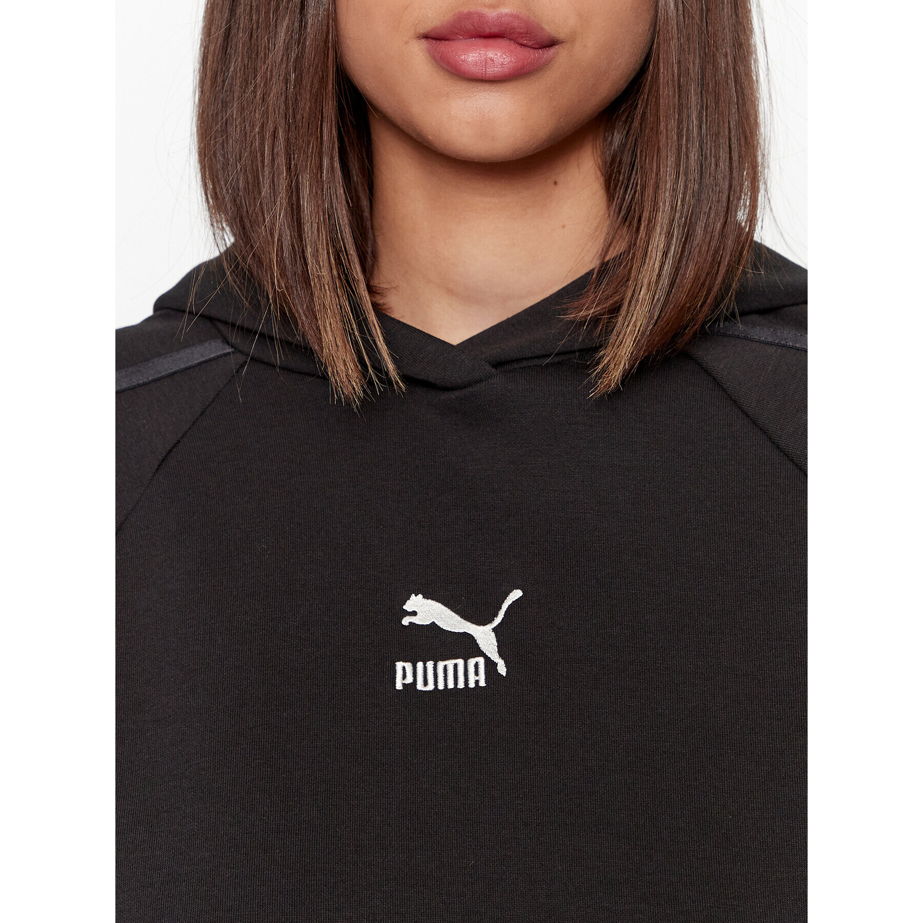 Puma Суитшърт T7 621468 Черен Regular Fit - Pepit.bg