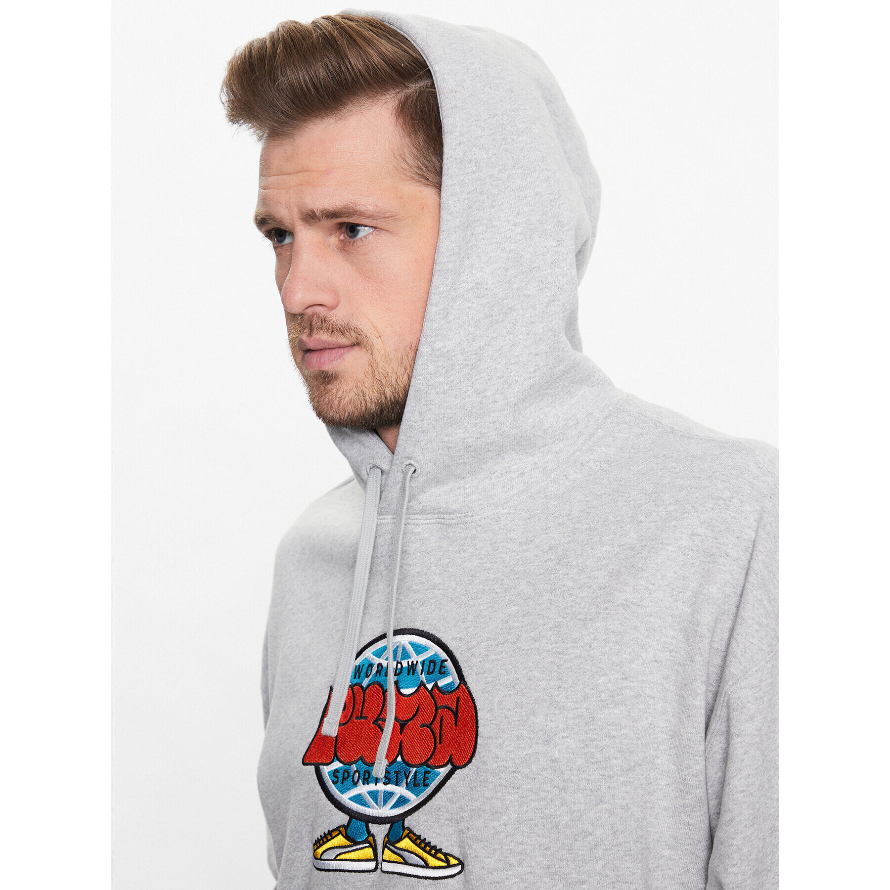 Puma Суитшърт Uptown Stick To It 538027 Сив Regular Fit - Pepit.bg