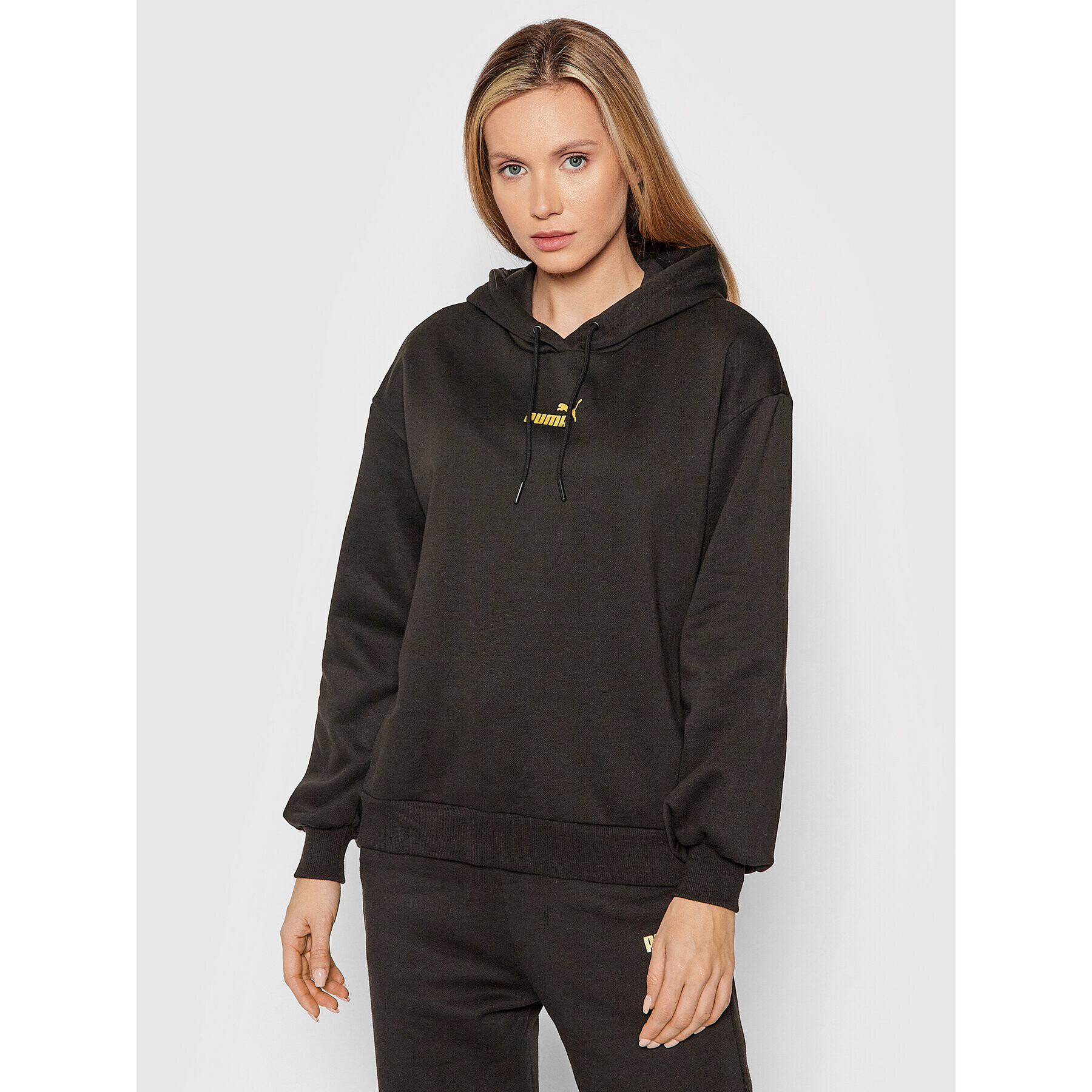 Puma Суитшърт Winterized 848211 Черен Relaxed Fit - Pepit.bg