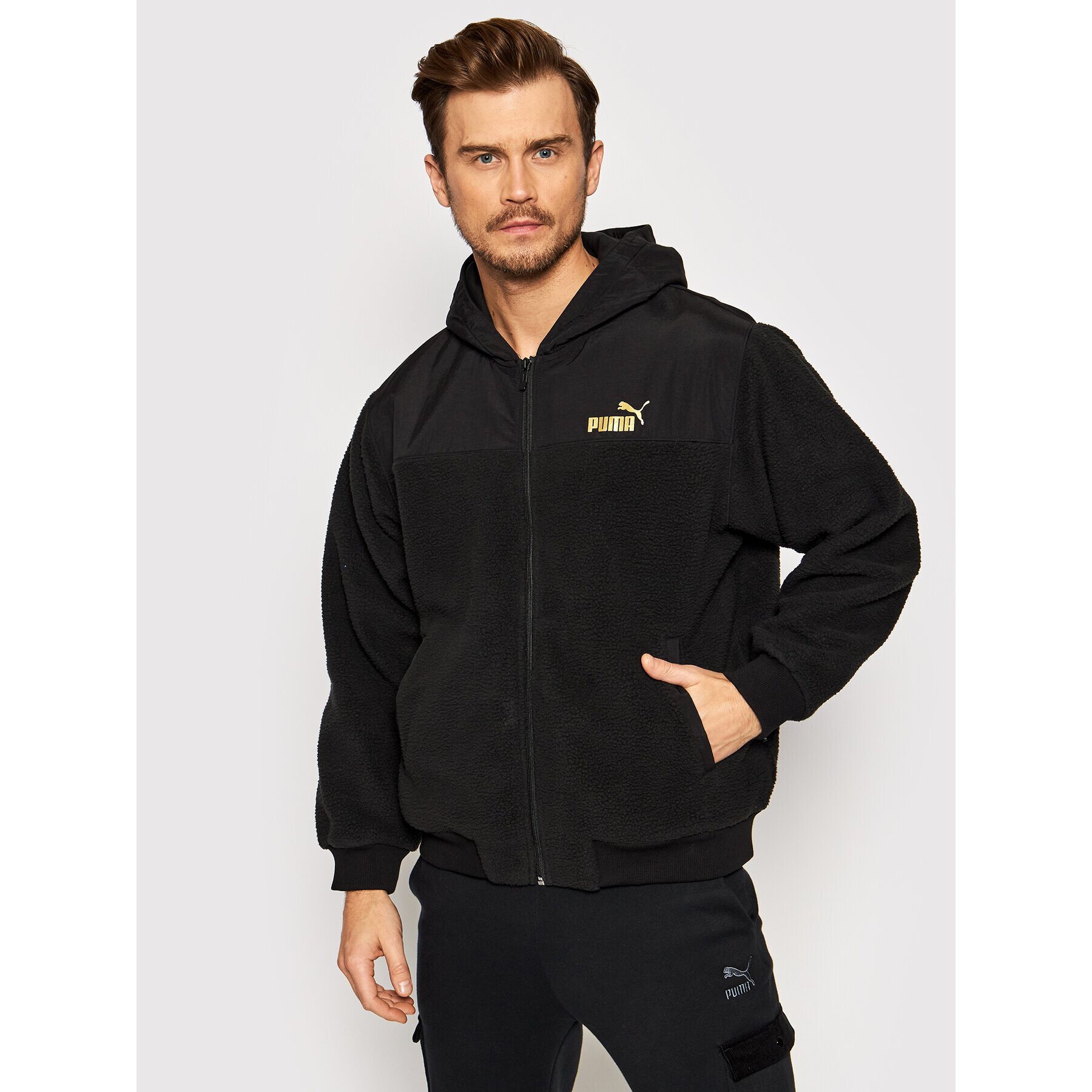 Puma Суитшърт Witerized 848186 Черен Regular Fit - Pepit.bg