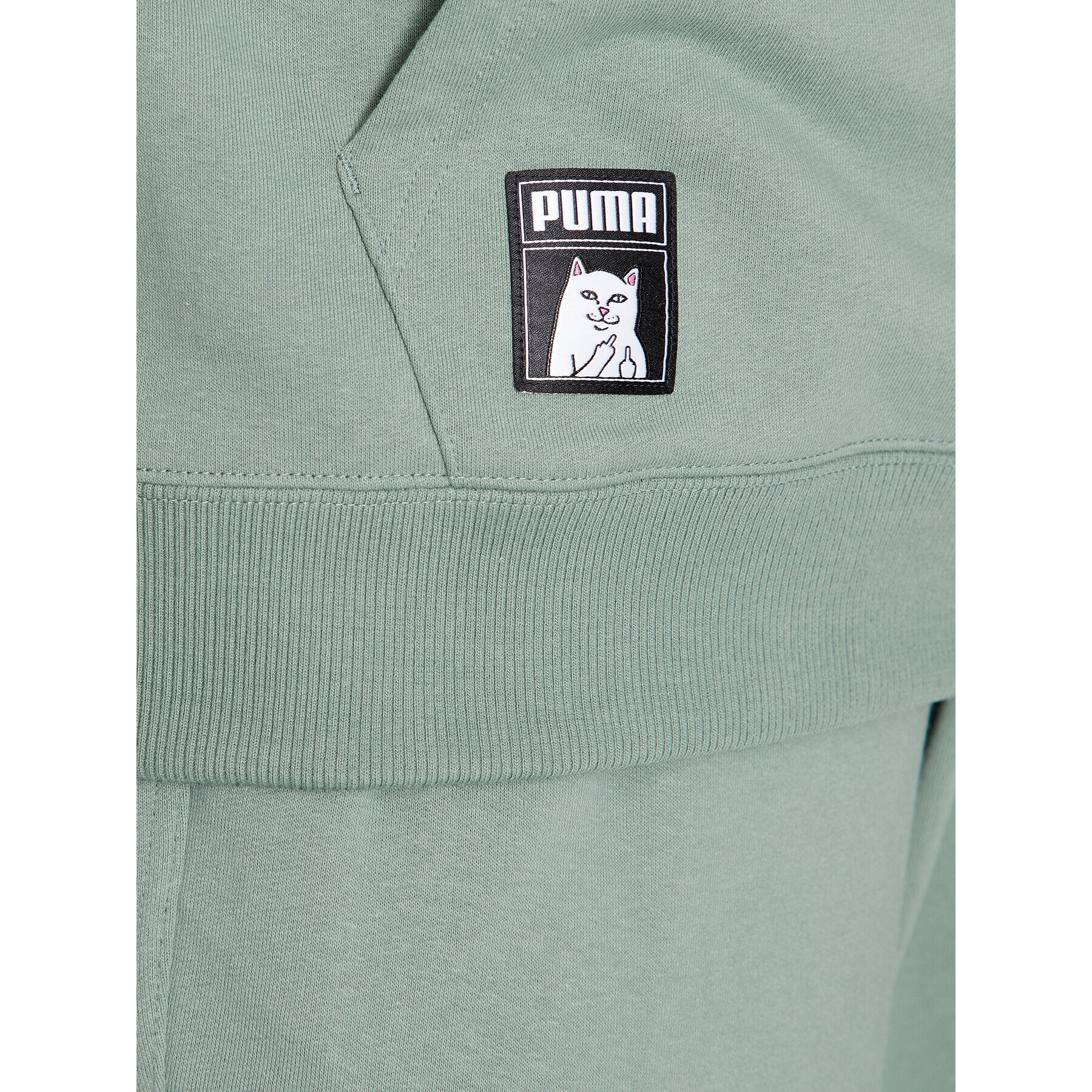 Puma Суитшърт X Ripndip 622197 Зелен Relaxed Fit - Pepit.bg