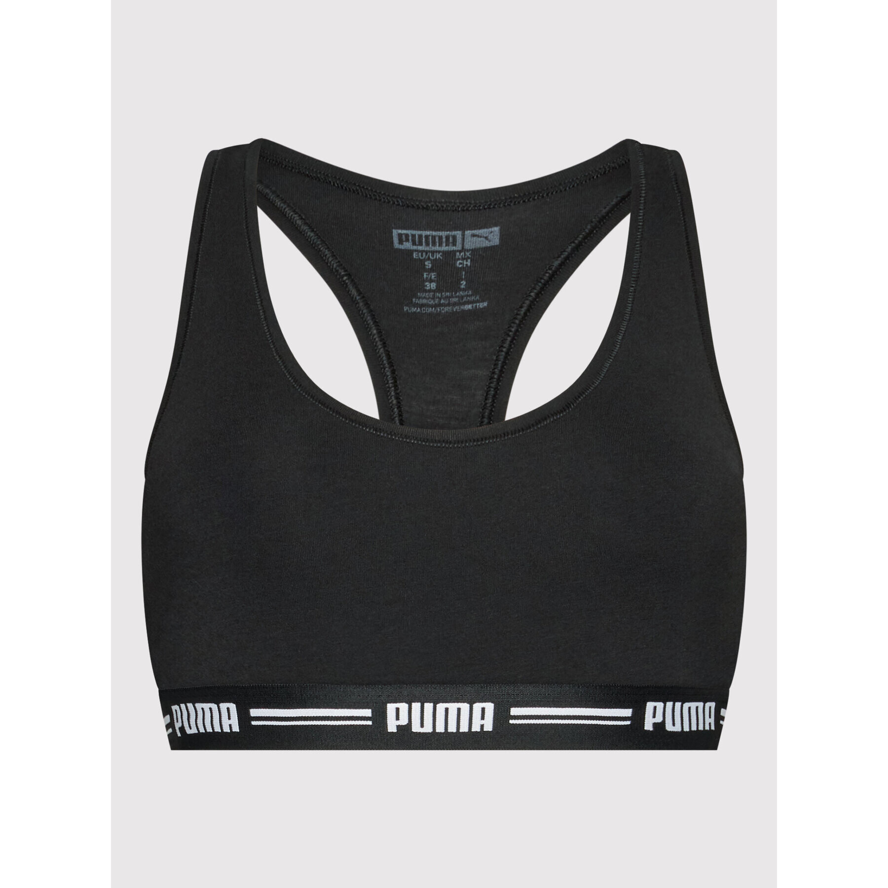 Puma Сутиен-топ Racer Back 907862 Черен - Pepit.bg