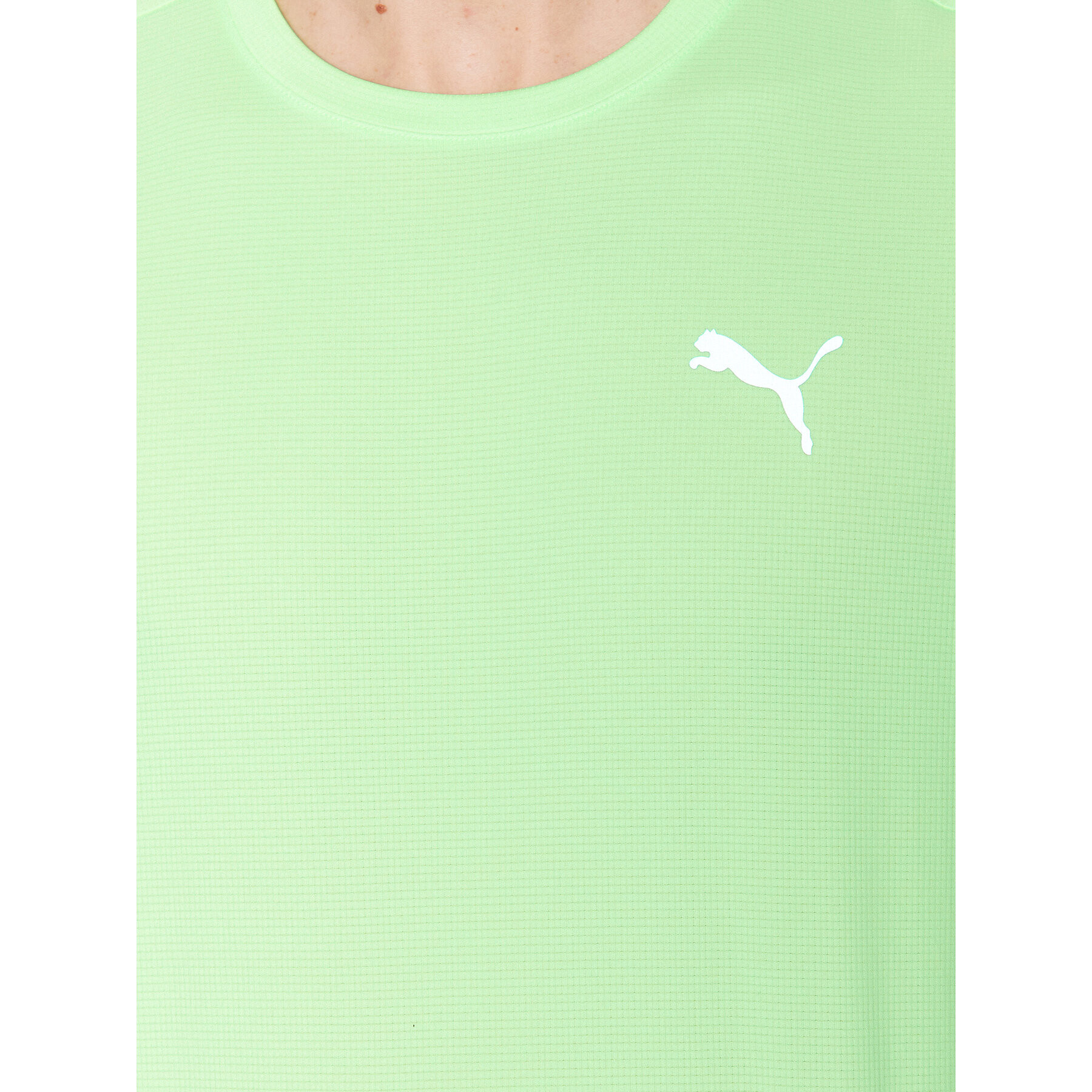 Puma Тениска от техническо трико Run Favorite 523150 Зелен Regular Fit - Pepit.bg