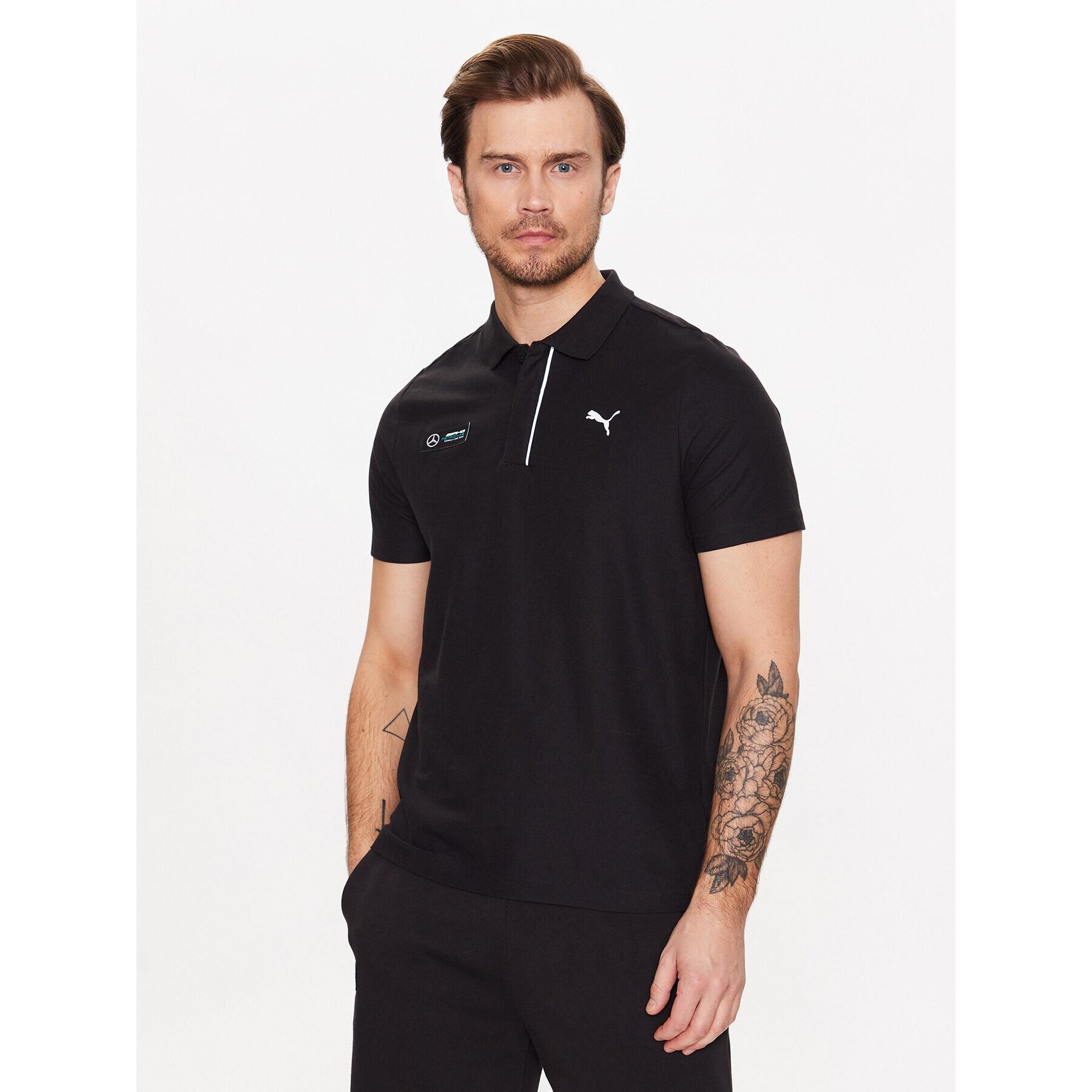 Puma Тишърт 538478 Черен Regular Fit - Pepit.bg