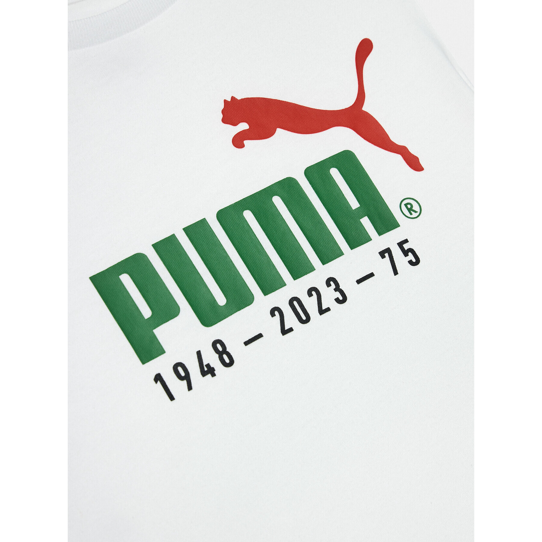 Puma Тишърт 676825 Бял Regular Fit - Pepit.bg