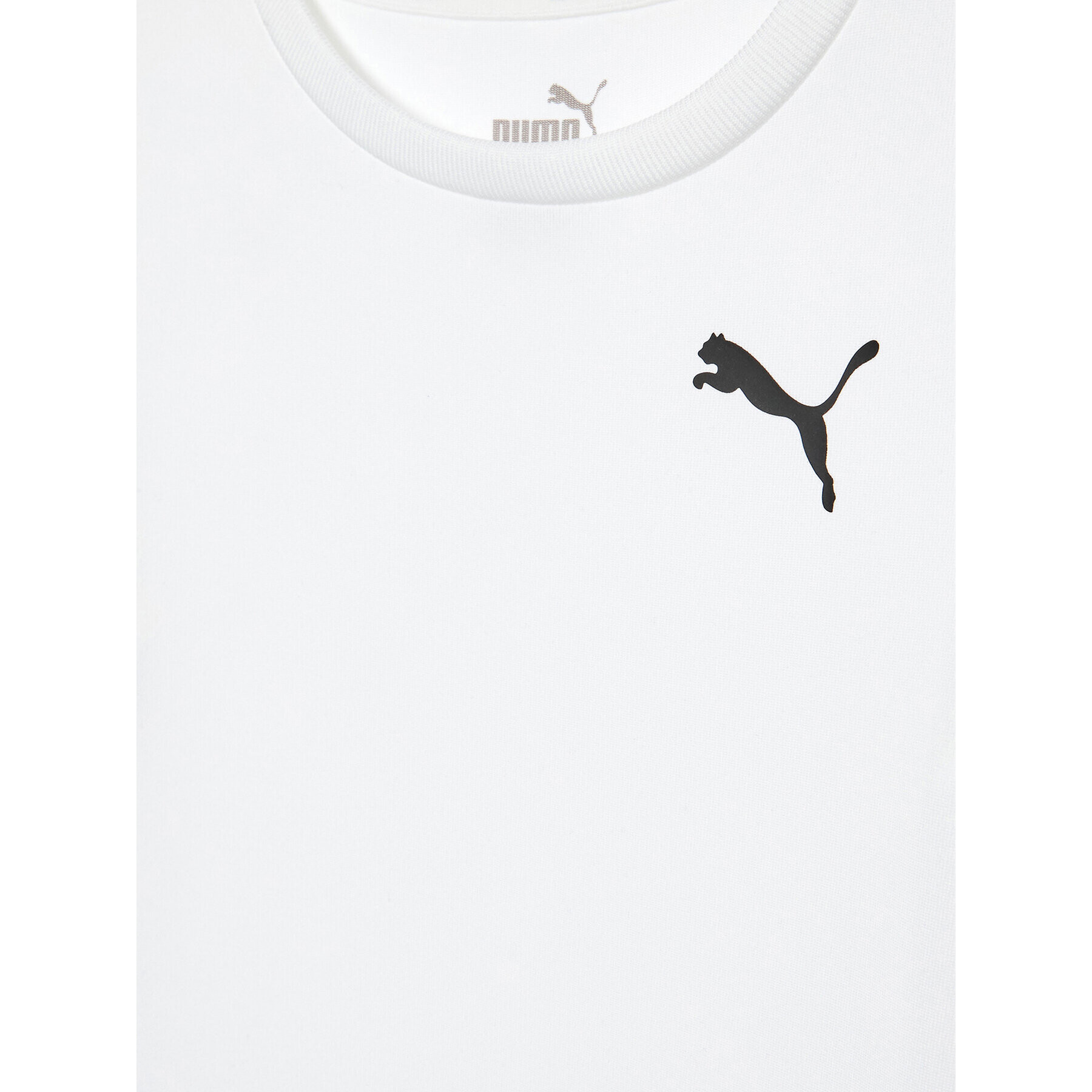 Puma Тишърт Active Small Logo 586980 Бял Regular Fit - Pepit.bg