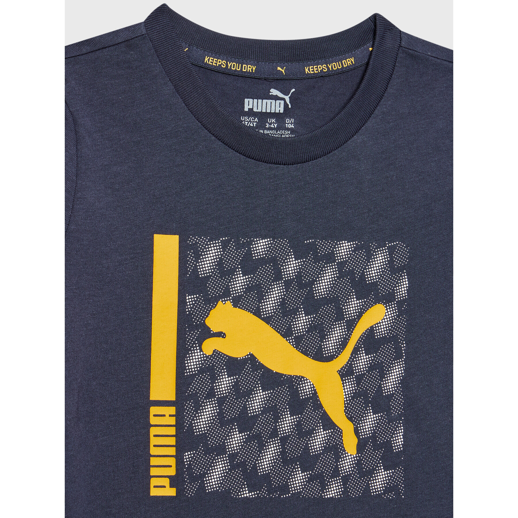 Puma Тишърт Active Sports 670071 Тъмносин Regular Fit - Pepit.bg