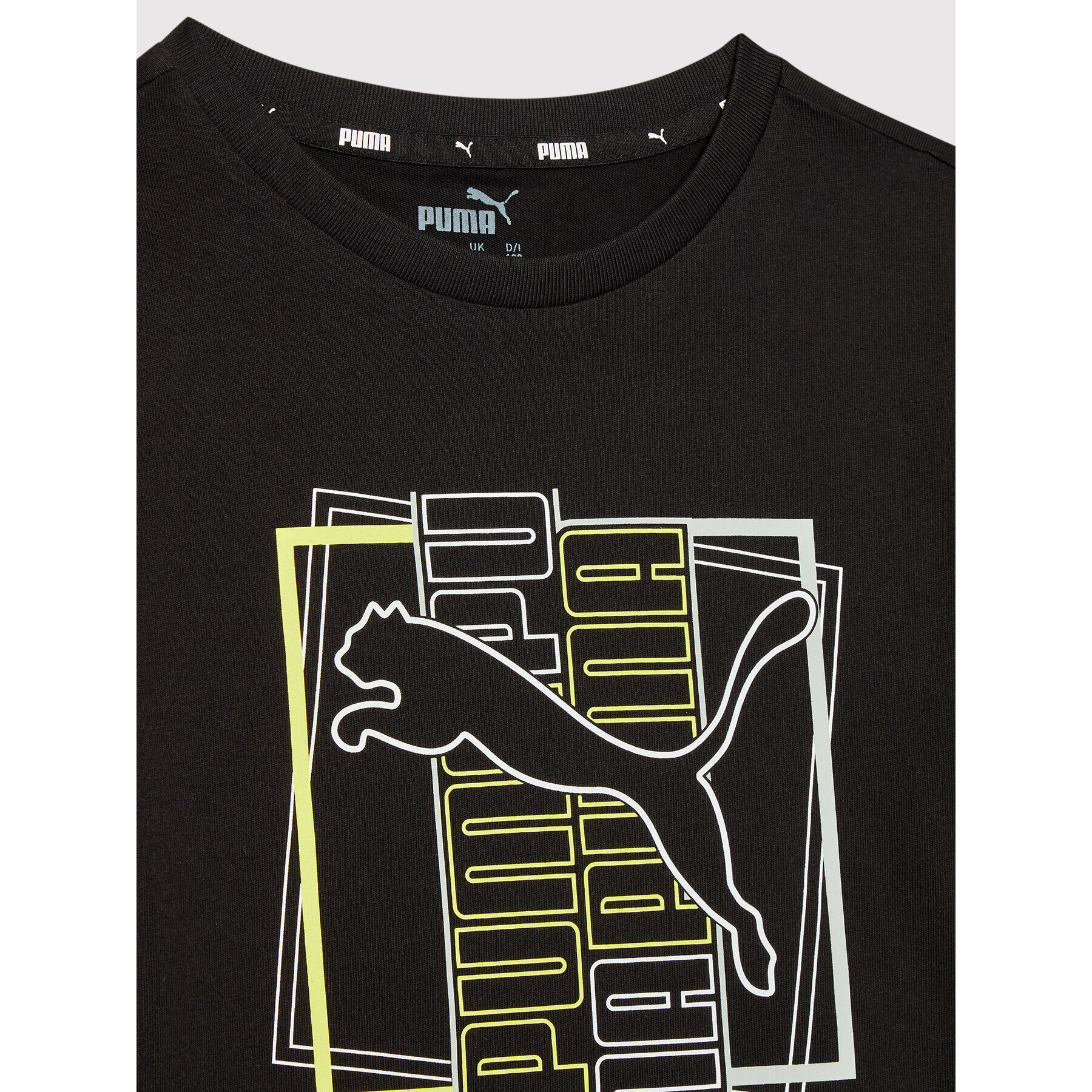 Puma Тишърт Alpha Graphic 847281 Черен Regular Fit - Pepit.bg