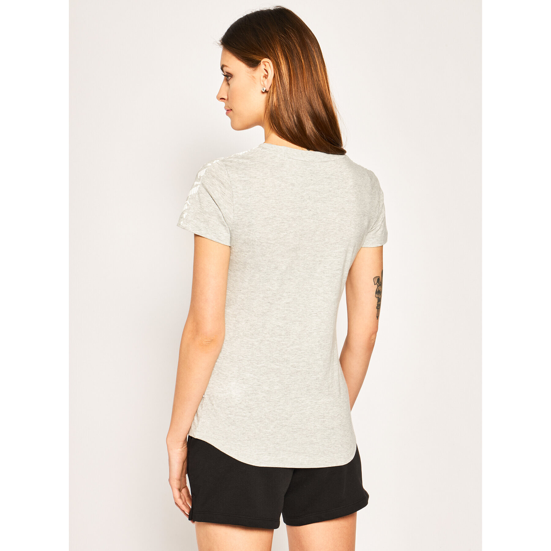 Puma Тишърт Amplified 581218 04 Сив Regular Fit - Pepit.bg