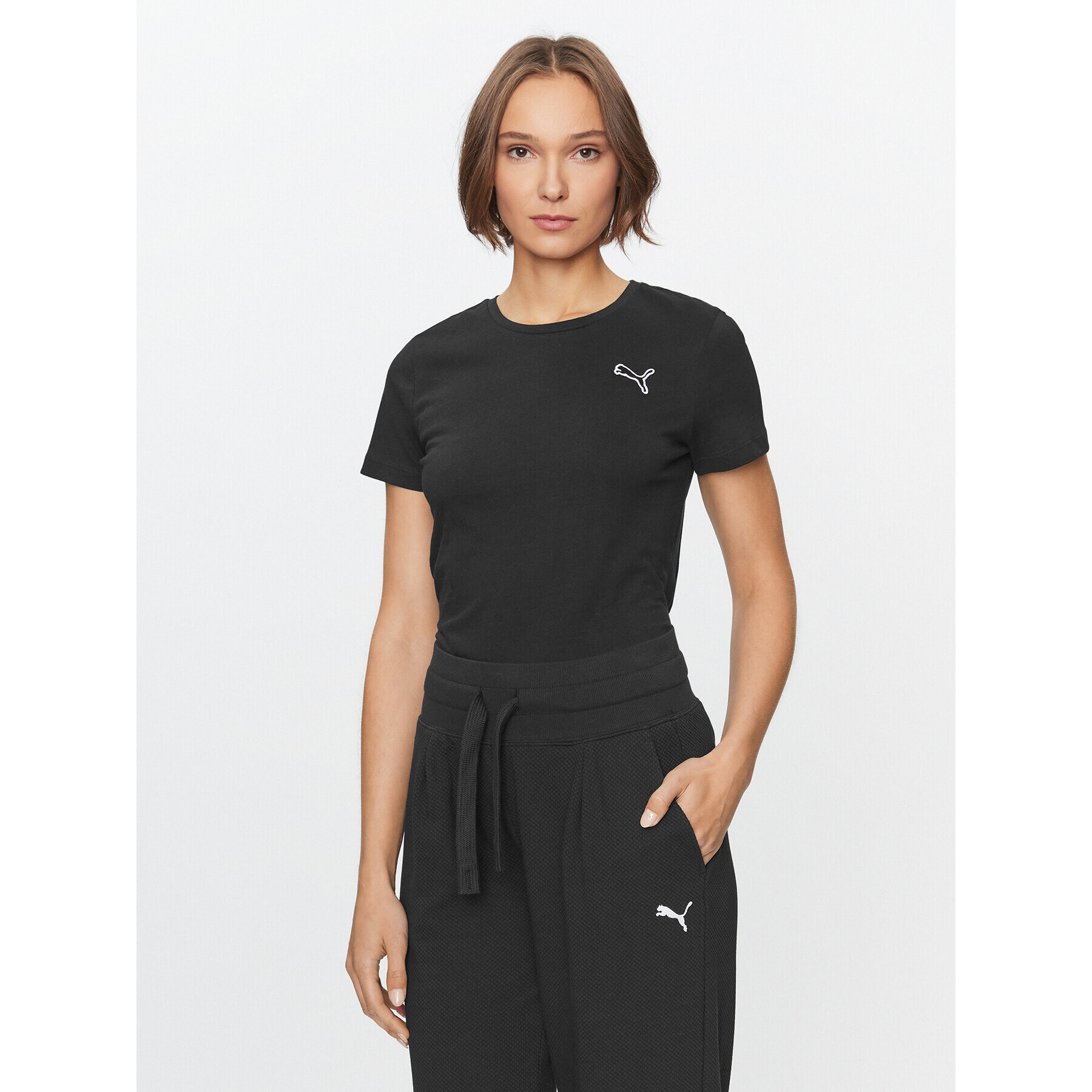 Puma Тишърт Better Essentials 675986 Черен Regular Fit - Pepit.bg