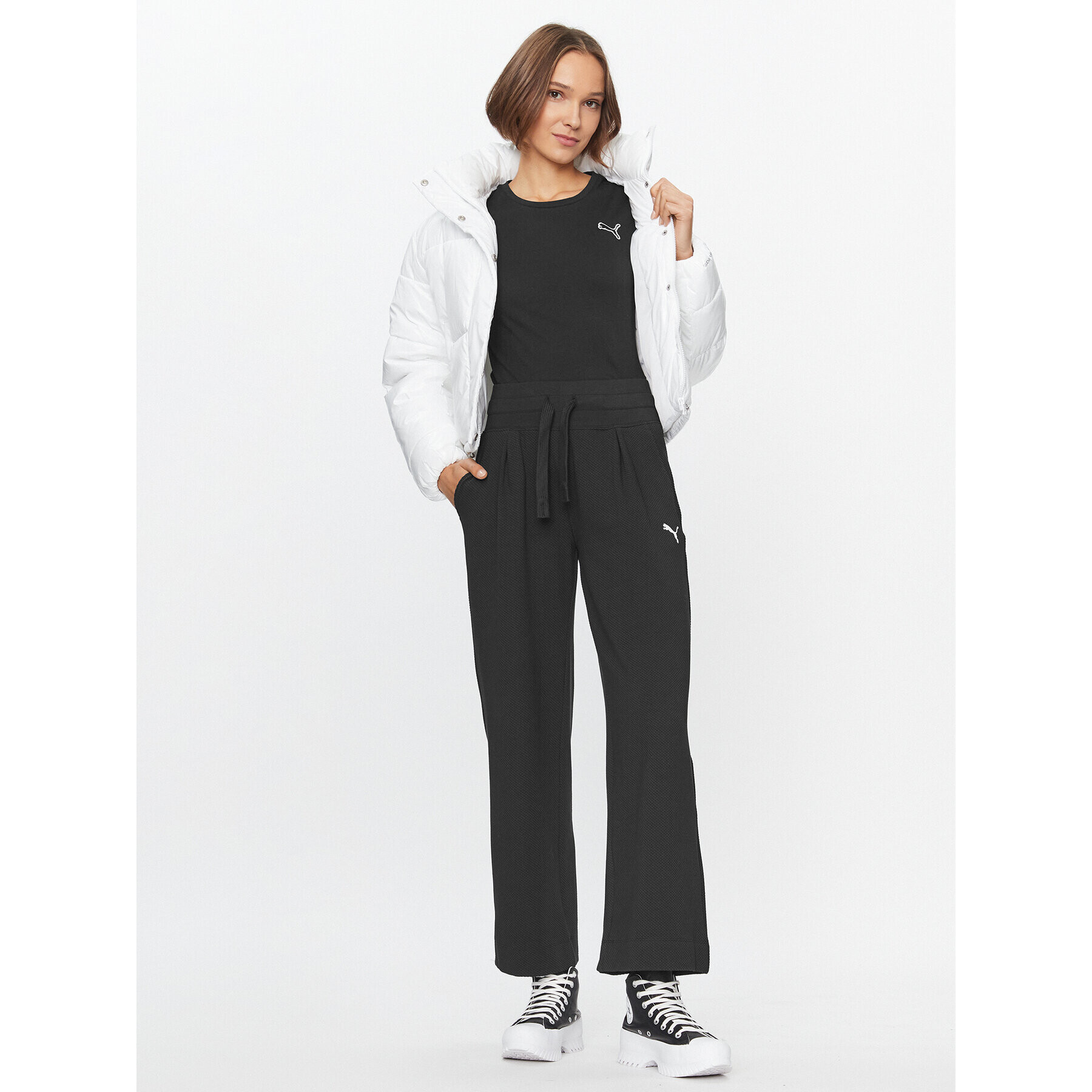 Puma Тишърт Better Essentials 675986 Черен Regular Fit - Pepit.bg