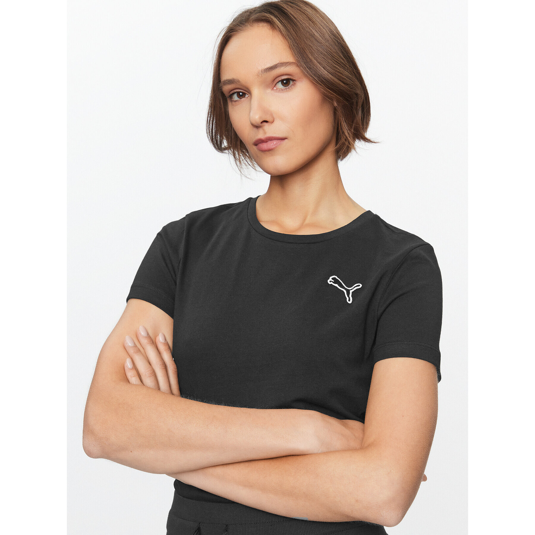 Puma Тишърт Better Essentials 675986 Черен Regular Fit - Pepit.bg