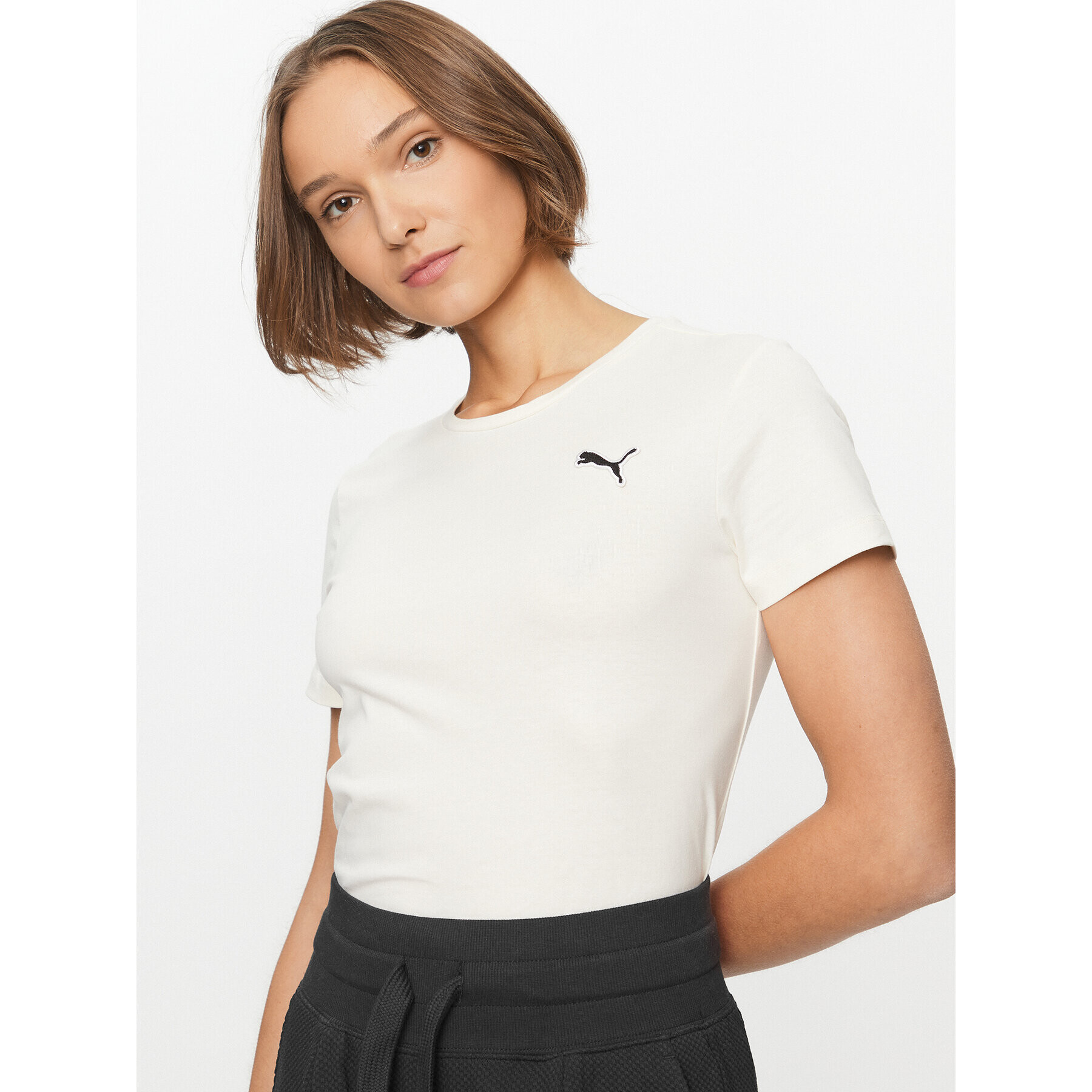 Puma Тишърт Better Essentials 675986 Екрю Regular Fit - Pepit.bg