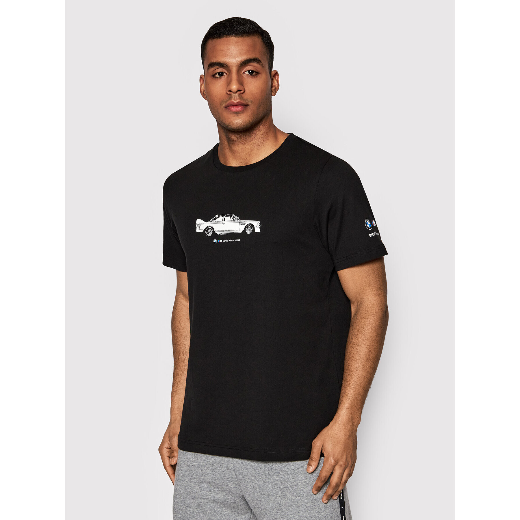 Puma Тишърт BMW 534246 Черен Regular Fit - Pepit.bg