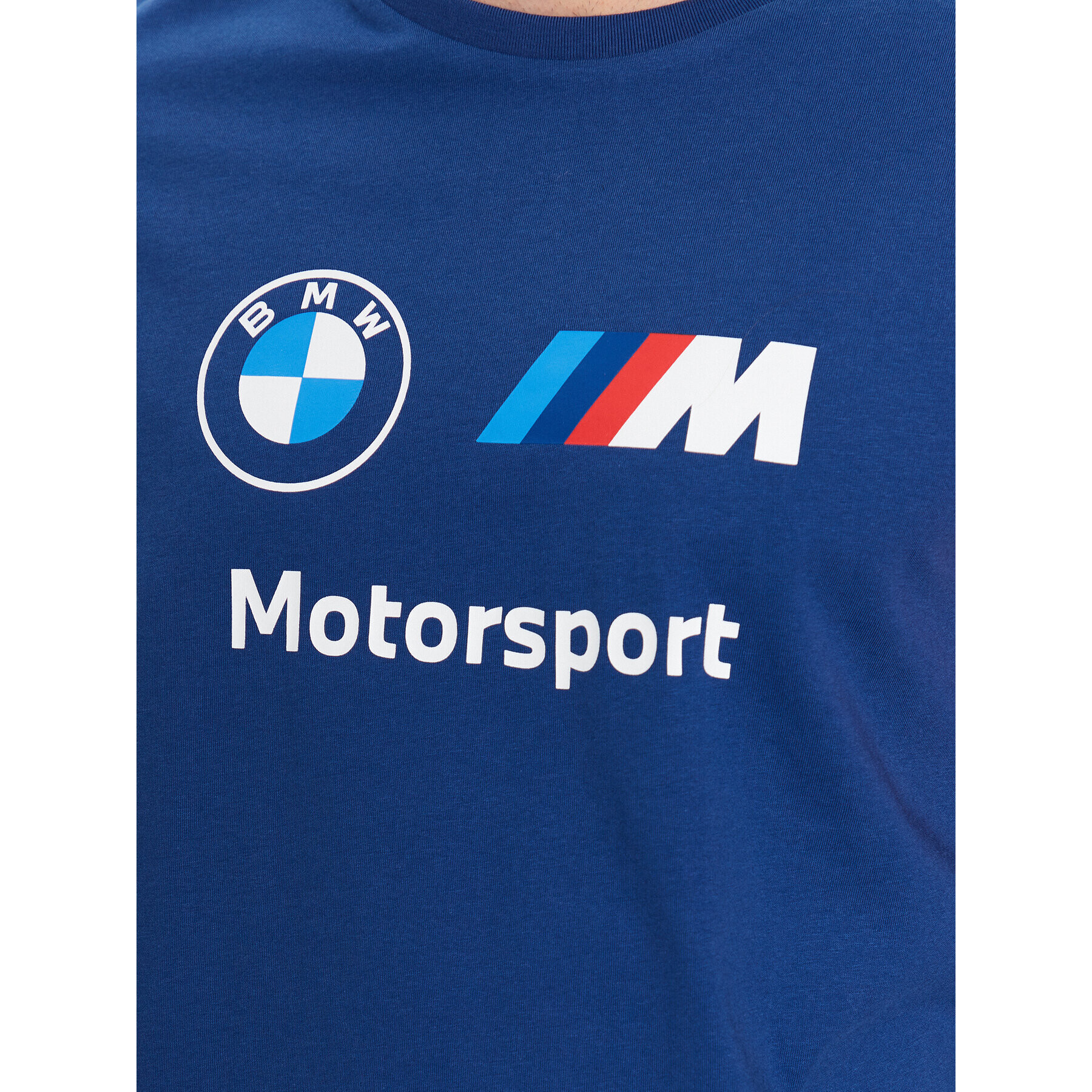 Puma Тишърт Bmw Mms Ess Logo 538148 Тъмносин Regular Fit - Pepit.bg