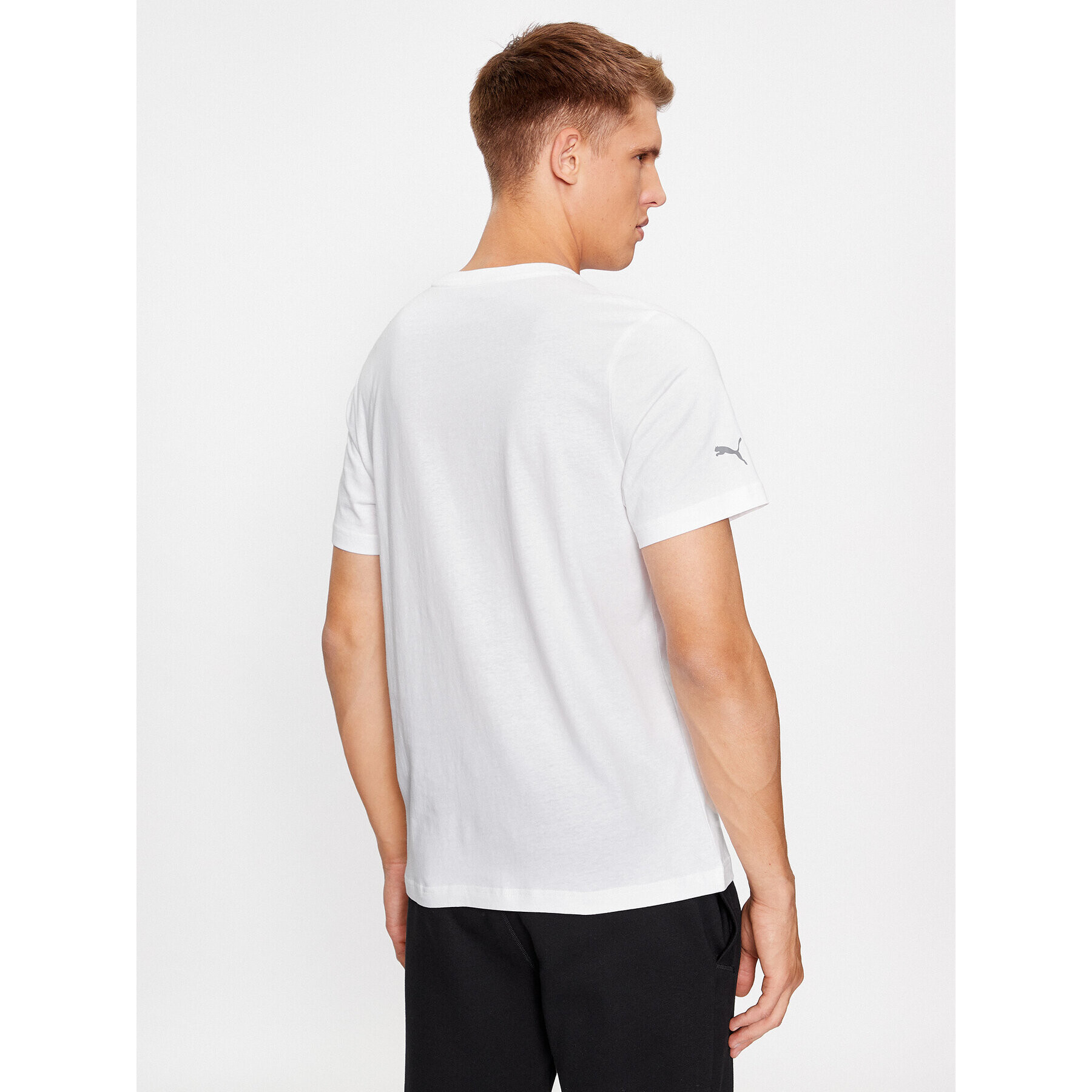 Puma Тишърт Bmw Mms Ess Logo 621314 Бял Regular Fit - Pepit.bg