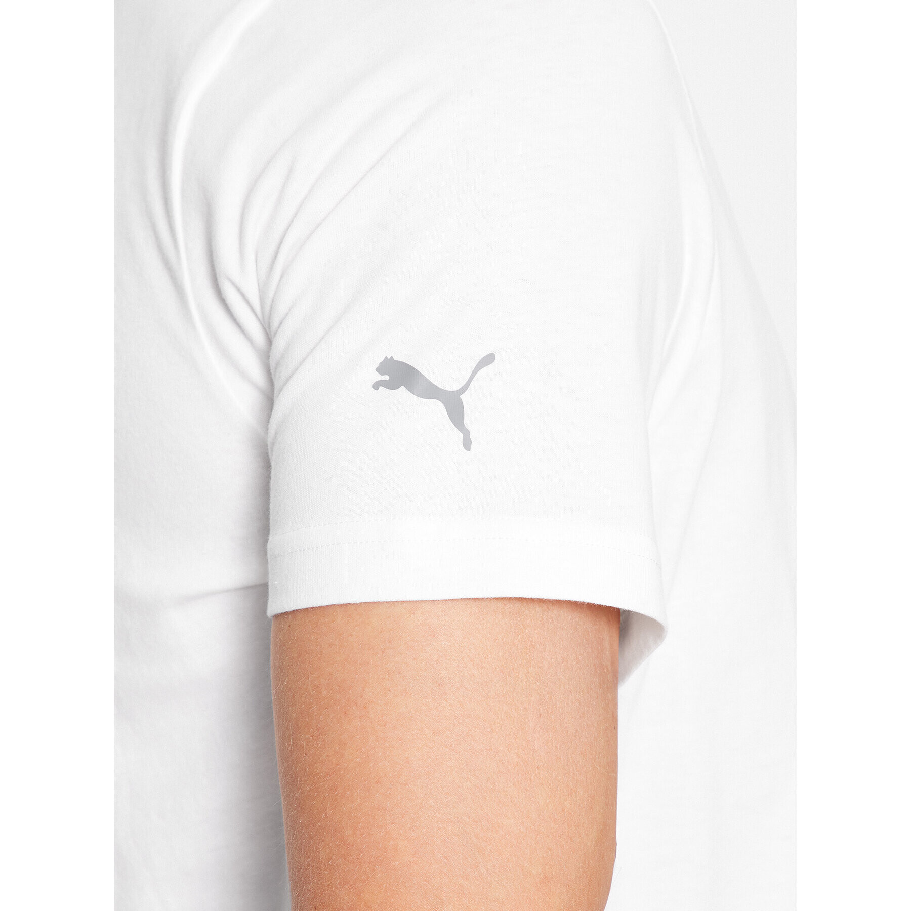 Puma Тишърт Bmw Mms Ess Logo 621314 Бял Regular Fit - Pepit.bg