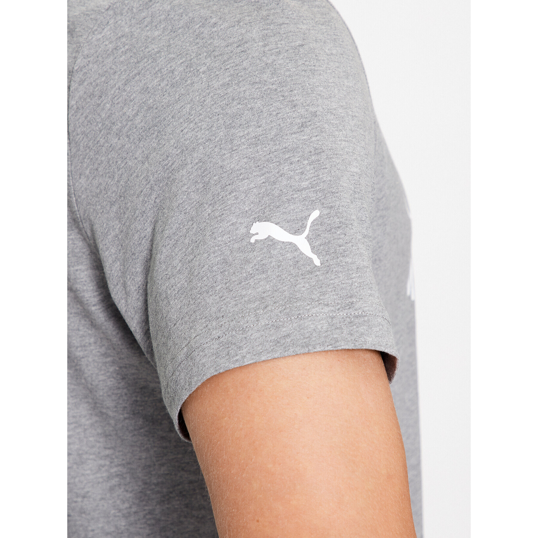Puma Тишърт Bmw Mms Ess Logo 621314 Сив Regular Fit - Pepit.bg