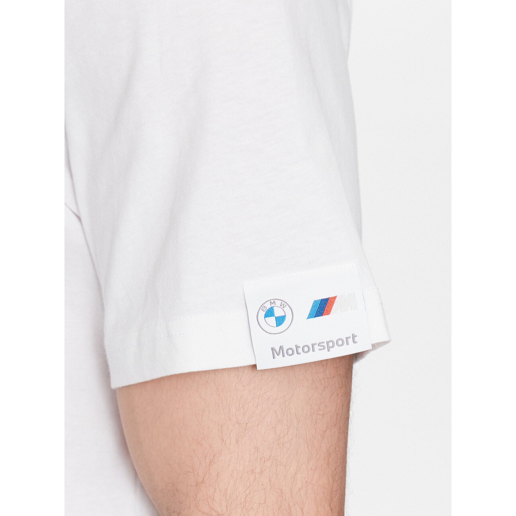 Puma Тишърт Bmw Mms Logo 538141 Бял Regular Fit - Pepit.bg