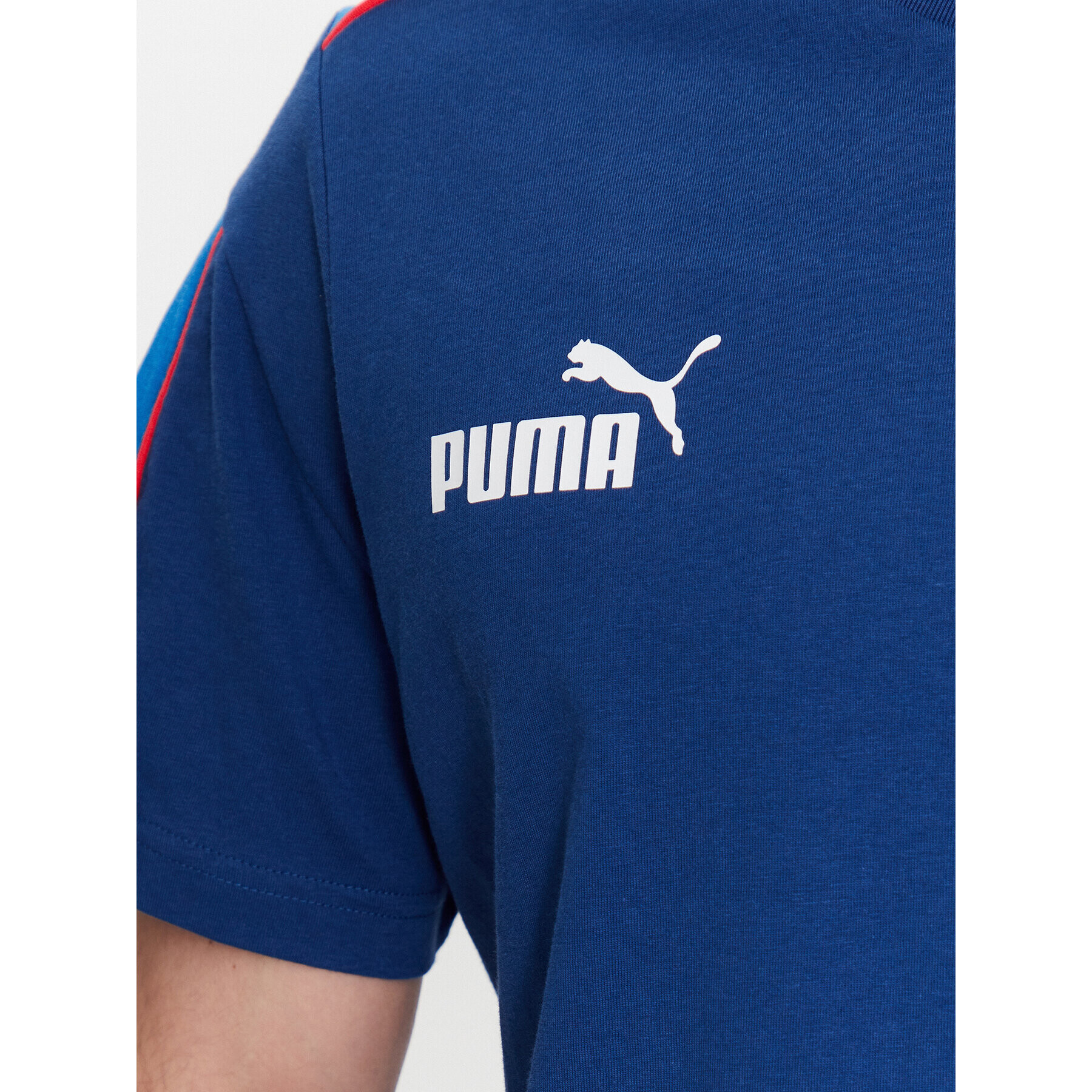 Puma Тишърт Bmw Mms Mt7 538119 Тъмносин Regular Fit - Pepit.bg