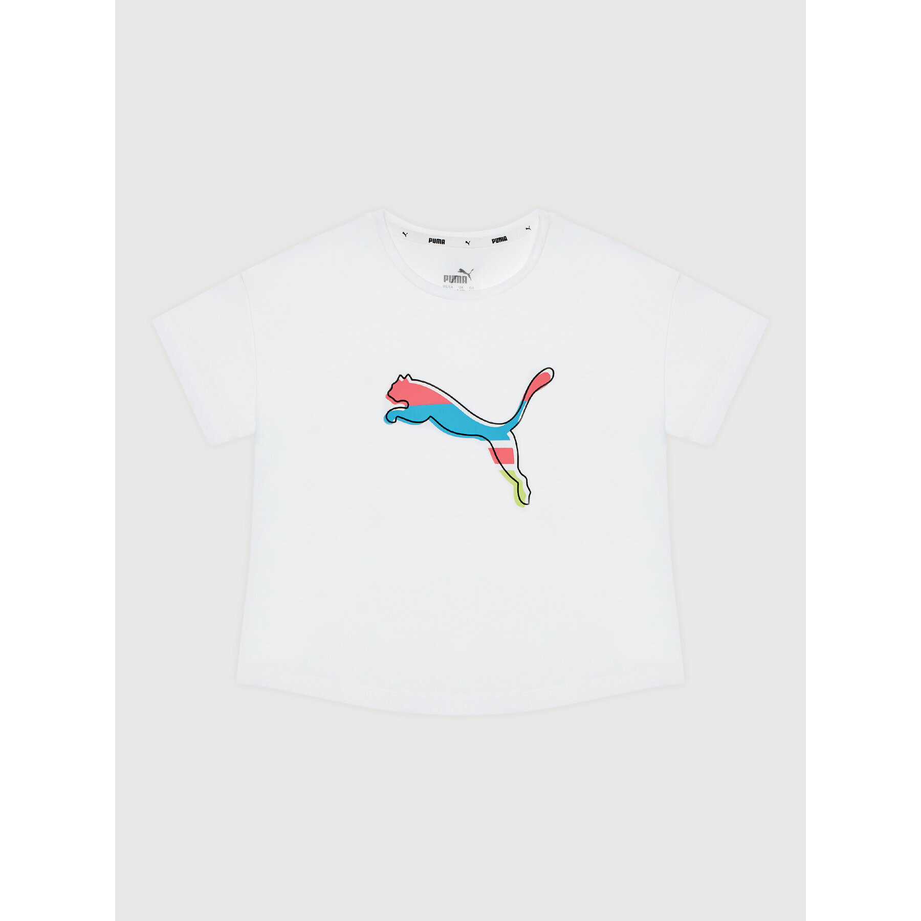 Puma Тишърт Celebration 584188 Бял Regular Fit - Pepit.bg