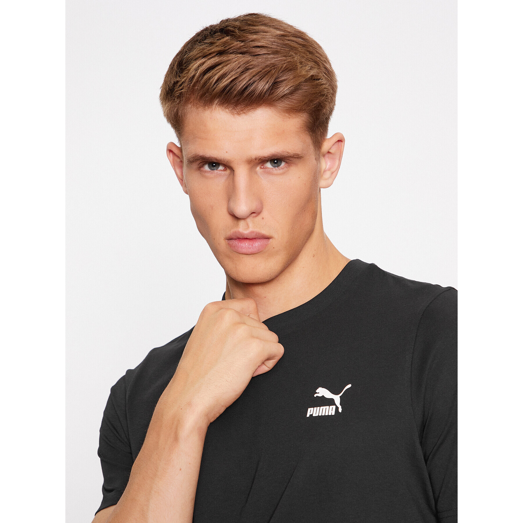 Puma Тишърт Classics 535587 Черен Regular Fit - Pepit.bg