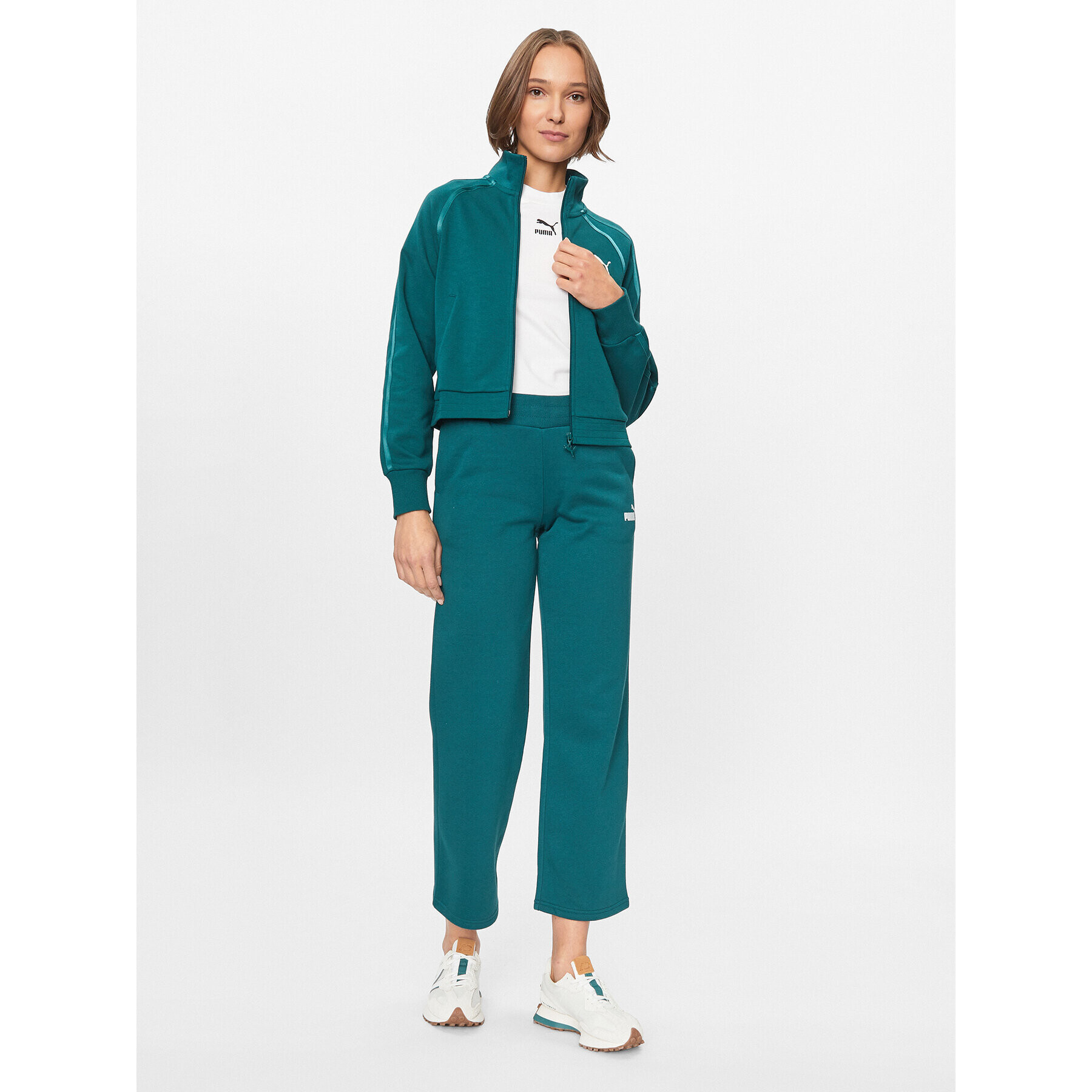Puma Тишърт Classics 535610 Бял Tight Fit - Pepit.bg