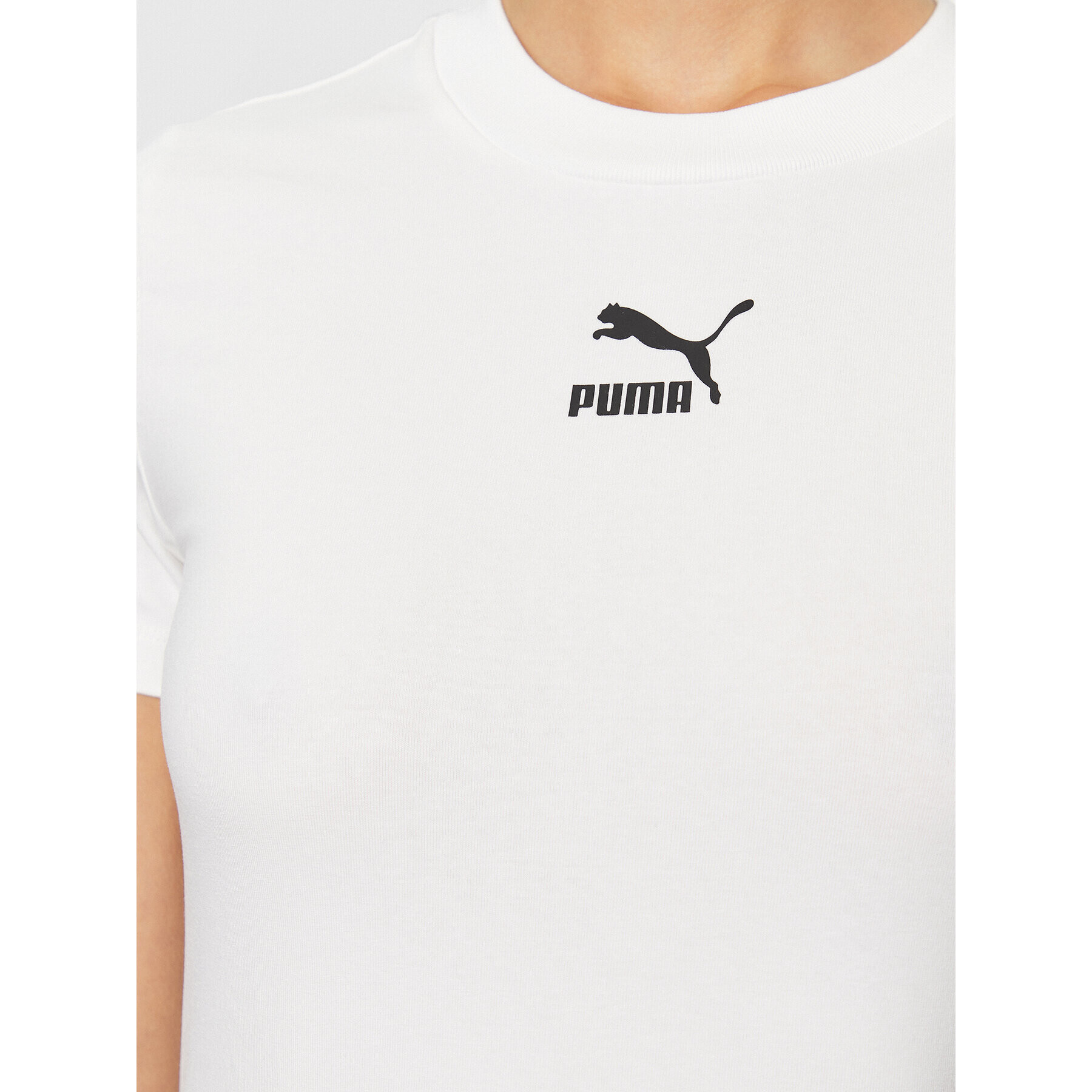 Puma Тишърт Classics 535610 Бял Tight Fit - Pepit.bg