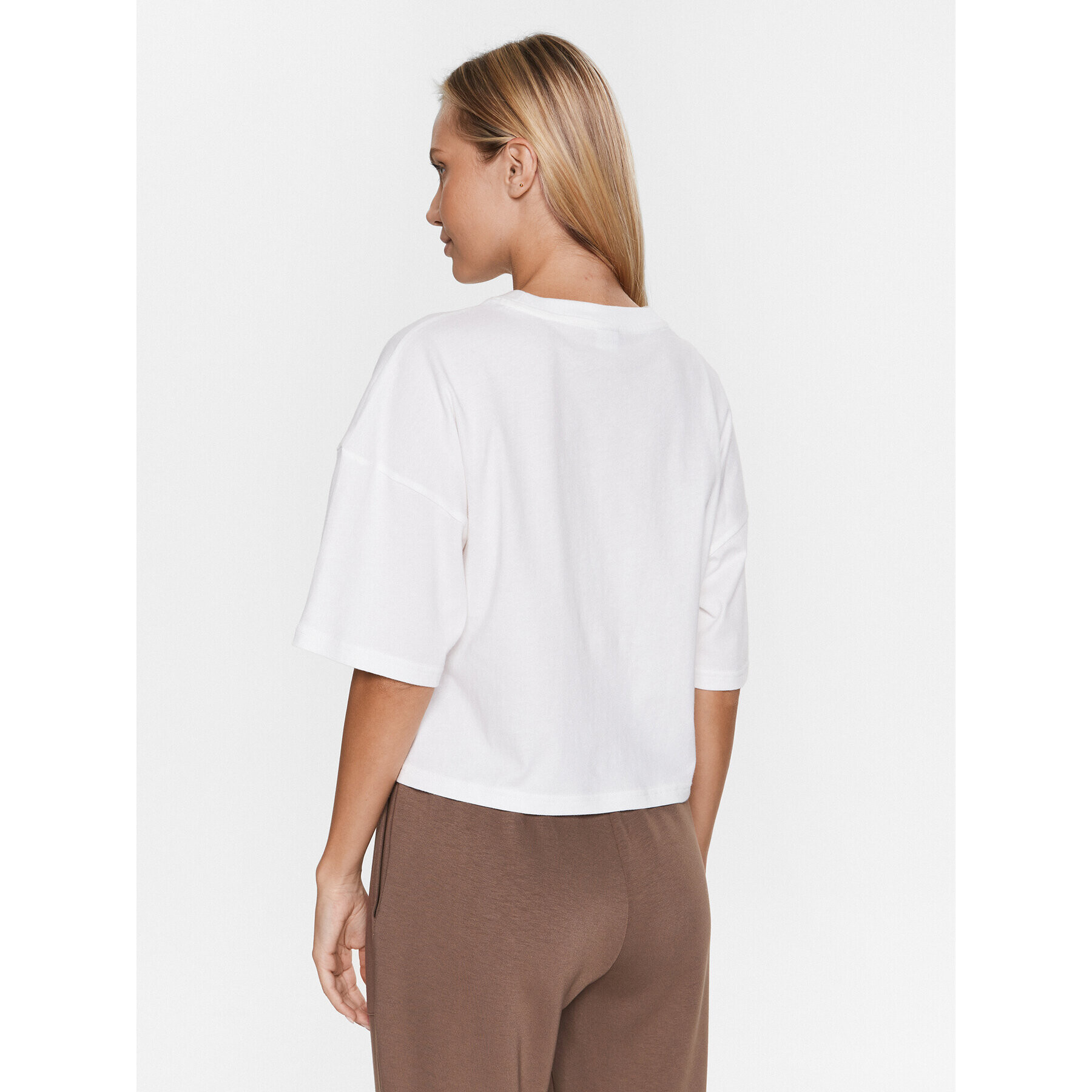 Puma Тишърт Classics 538052 Бял Oversize - Pepit.bg