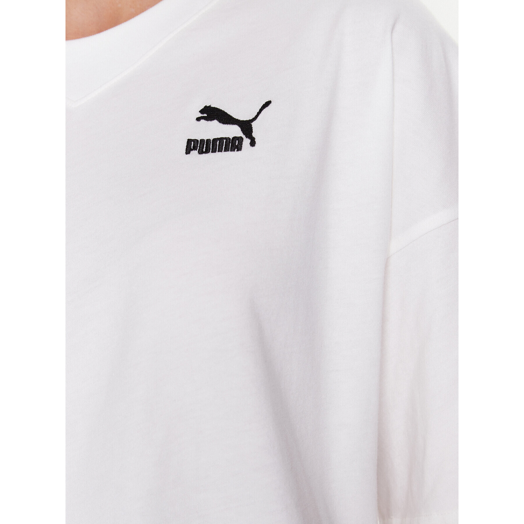 Puma Тишърт Classics 538052 Бял Oversize - Pepit.bg