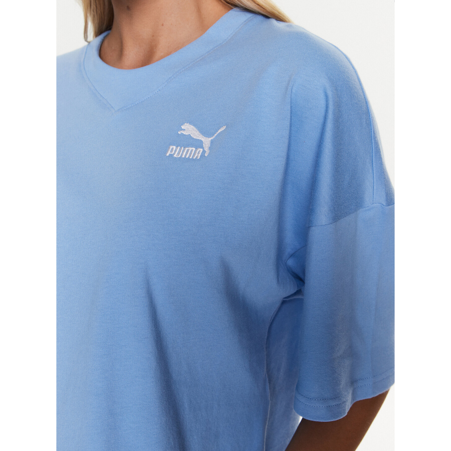 Puma Тишърт Classics 538052 Син Oversize - Pepit.bg