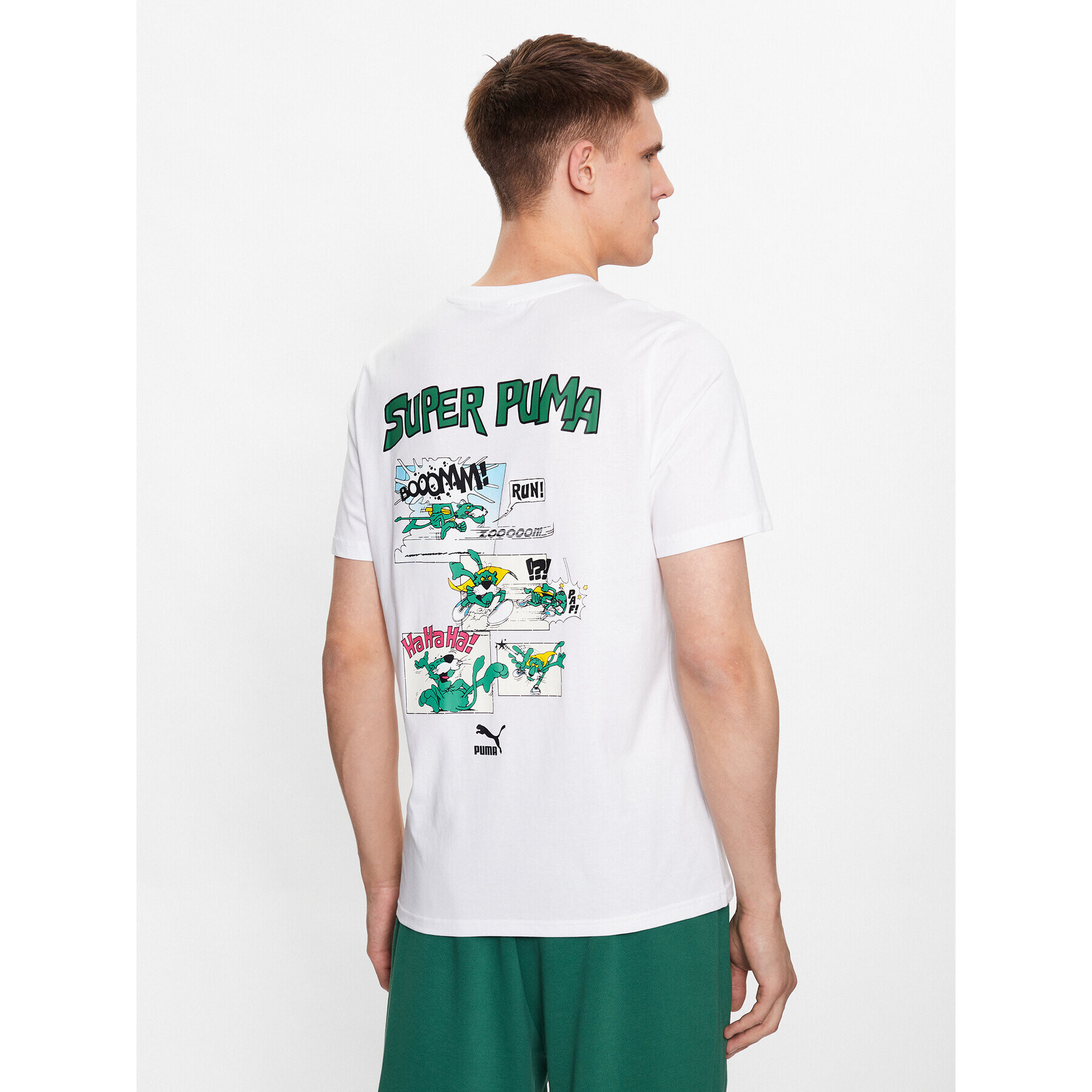 Puma Тишърт Classics 539481 Бял Regular Fit - Pepit.bg