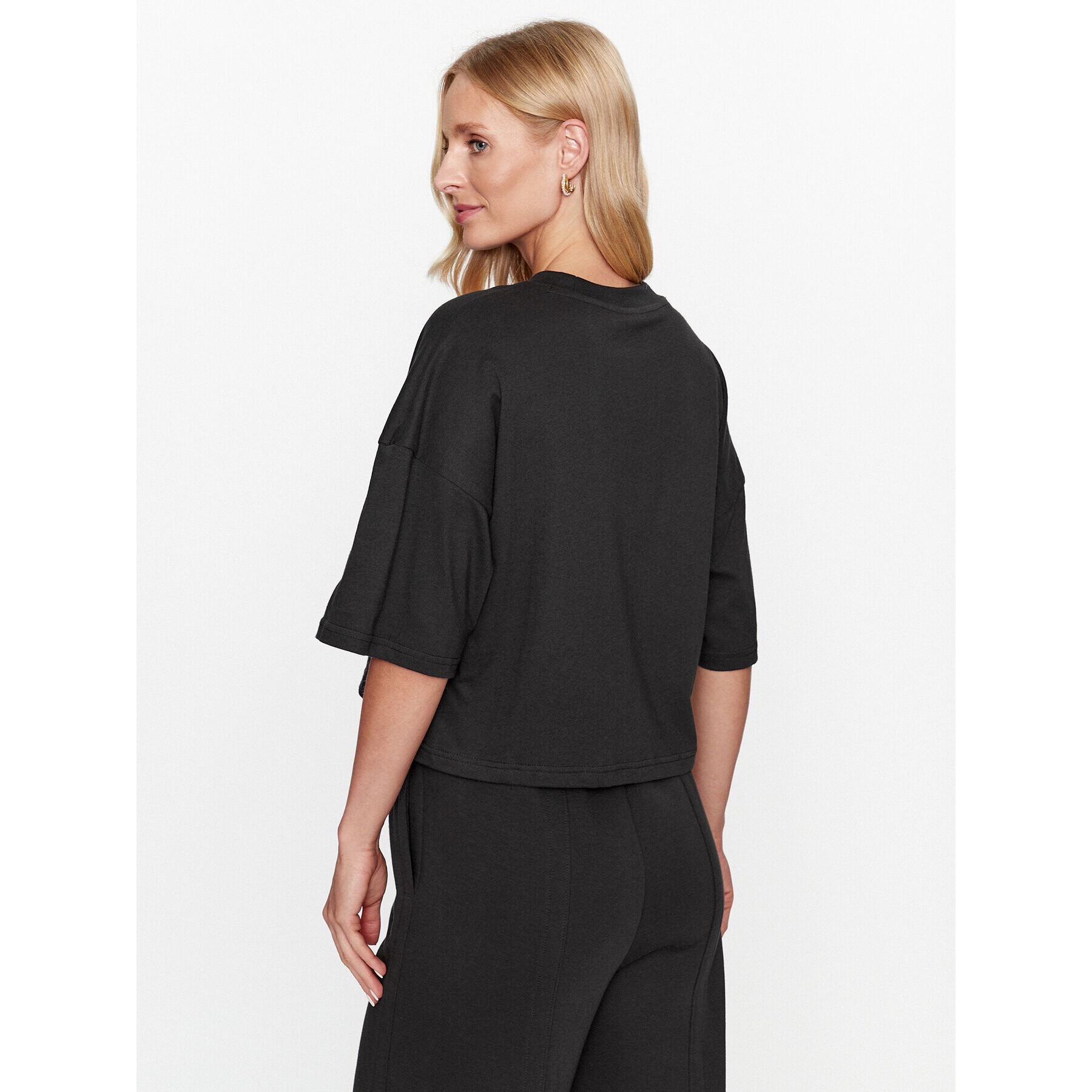 Puma Тишърт Classics 621381 Черен Oversize - Pepit.bg