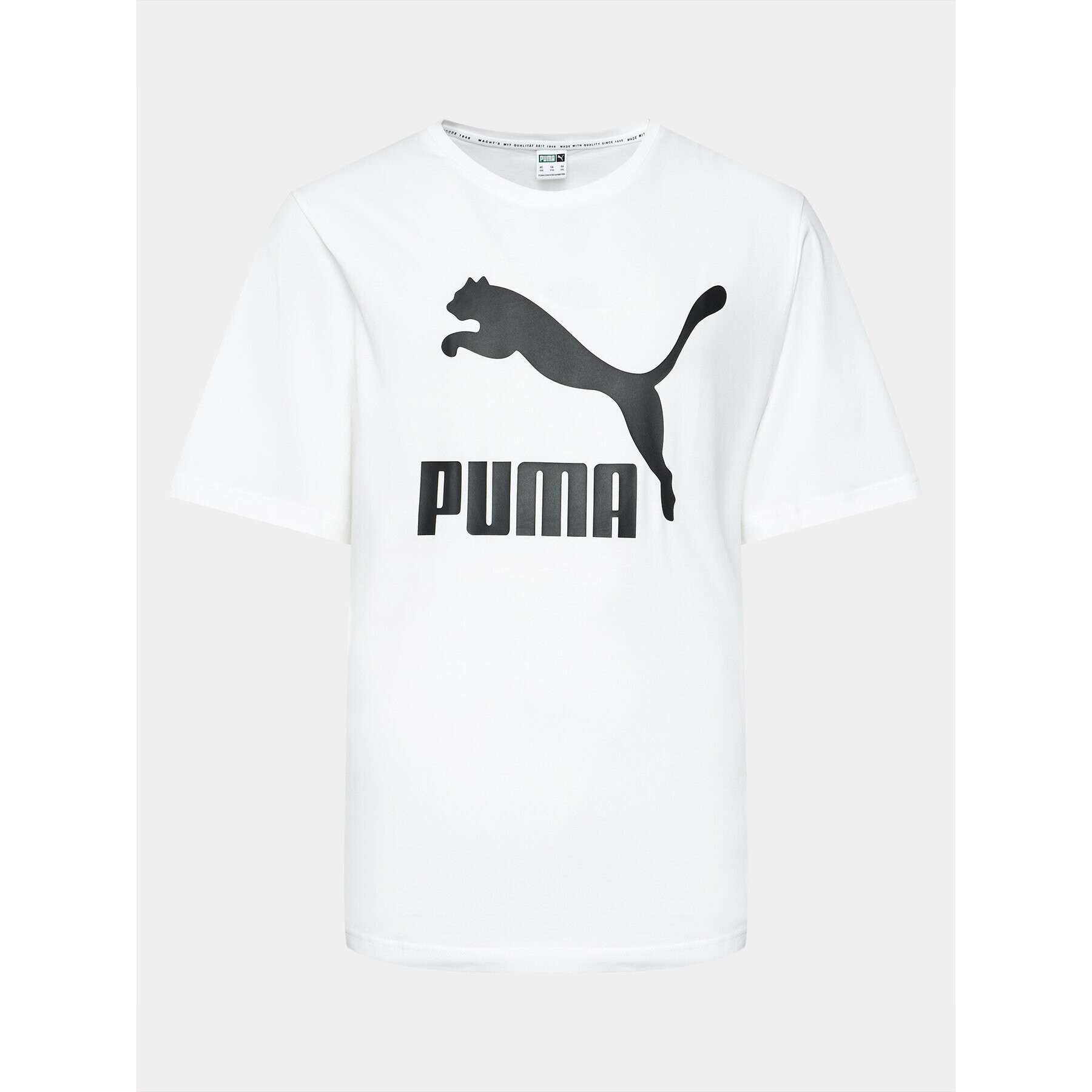 Puma Тишърт Classics Logo 530088 Бял Regular Fit - Pepit.bg